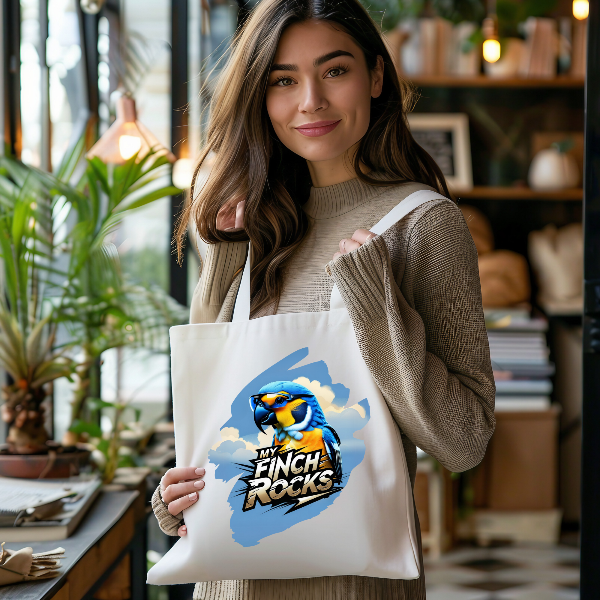 Finch Tote Bag