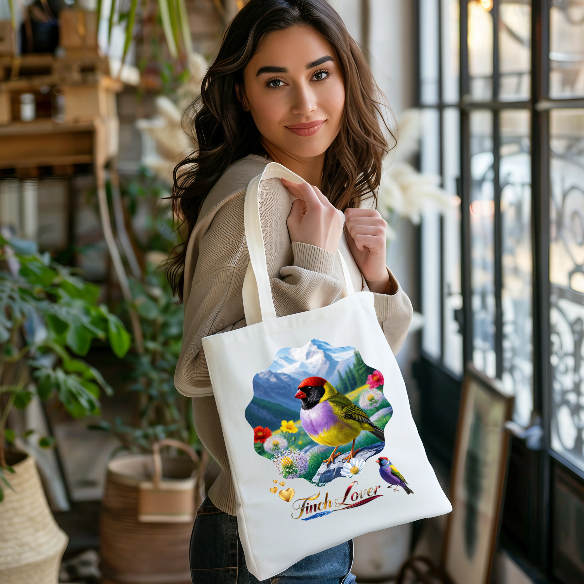 Finch Tote Bag