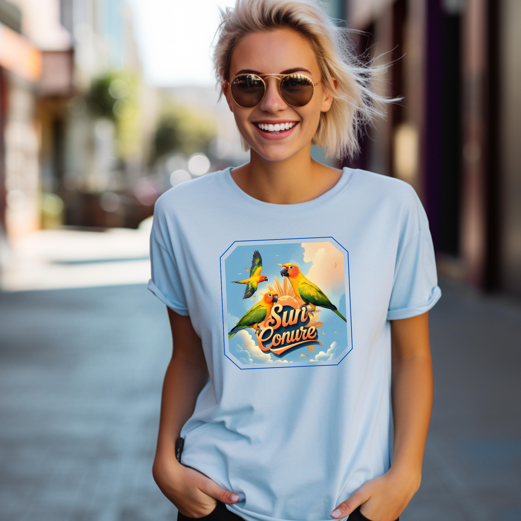 Sun Conure Flying T-Shirt