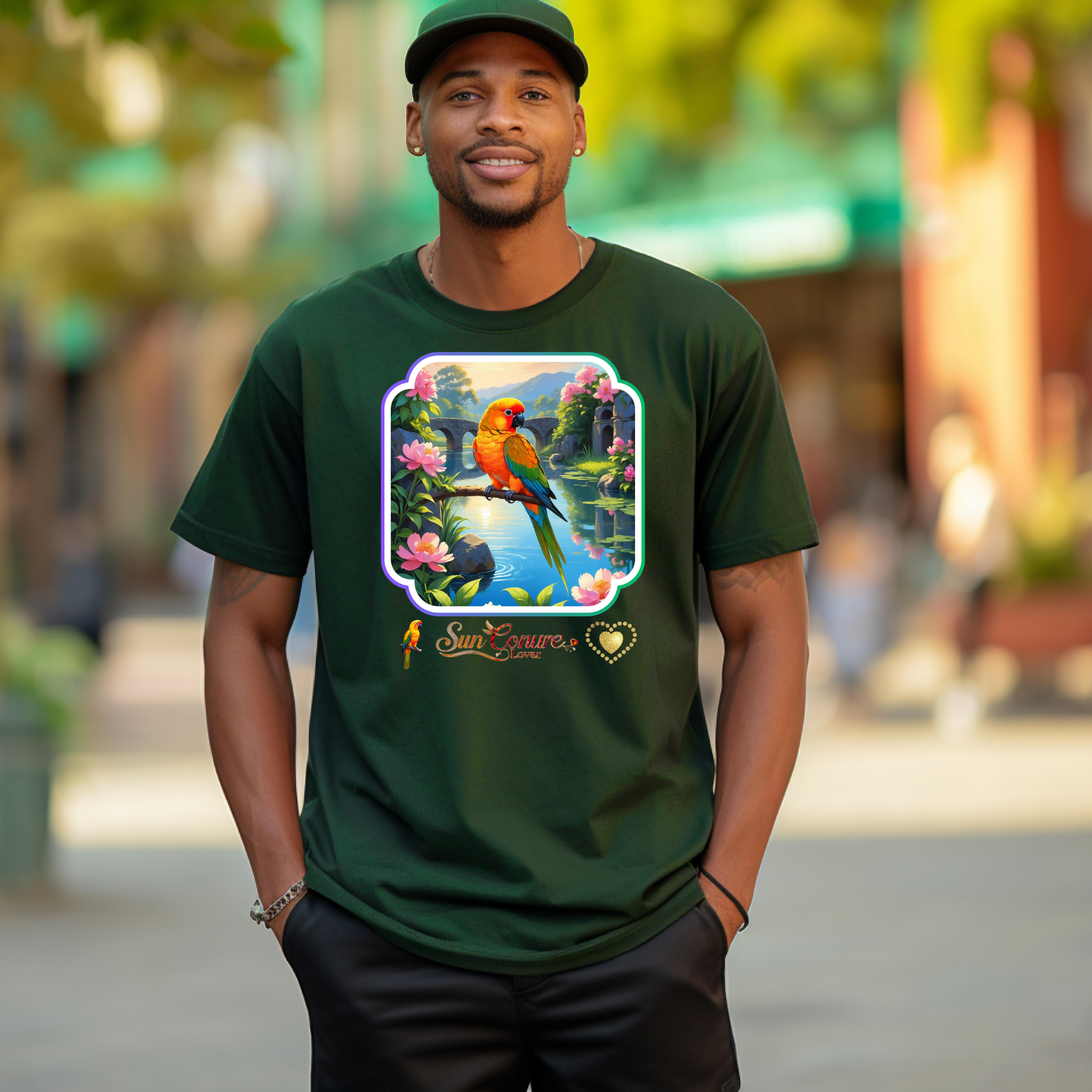 Sun Conure Lover Nature T-Shirt
