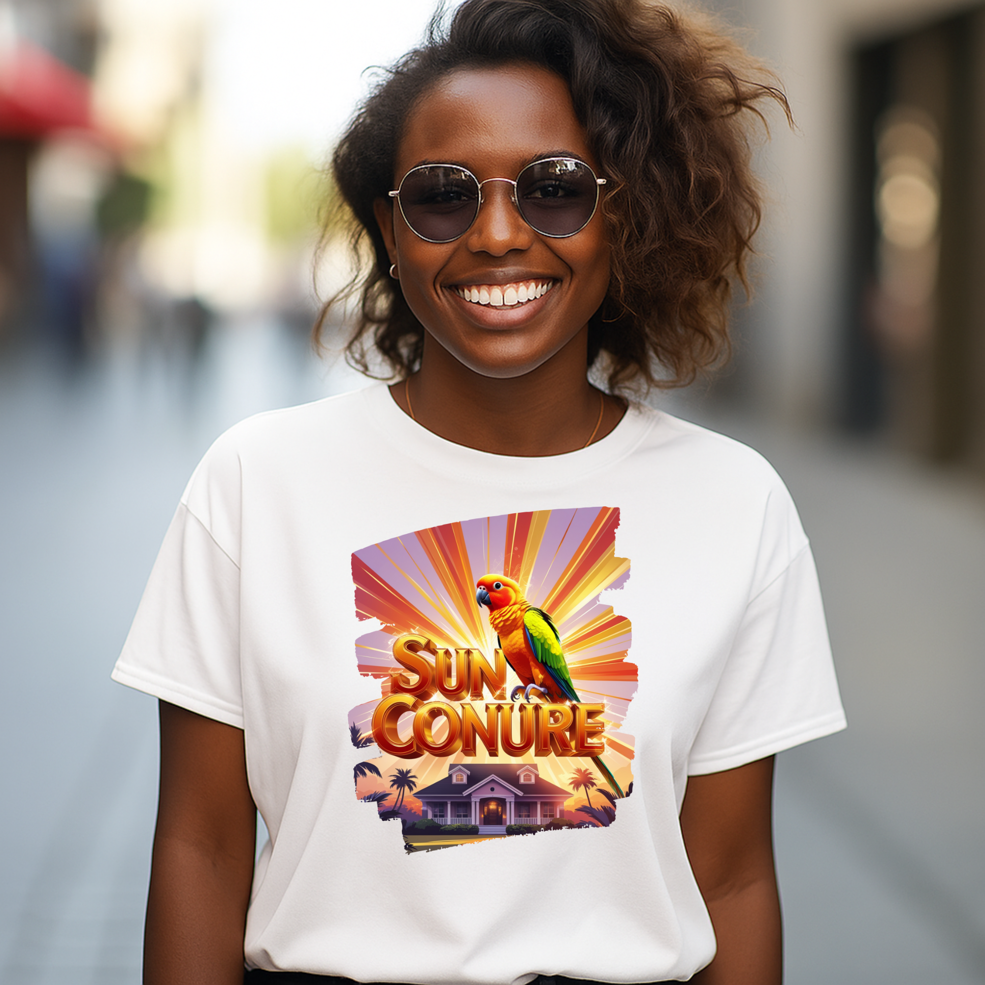 Sun Conure Sunburst T-Shirt