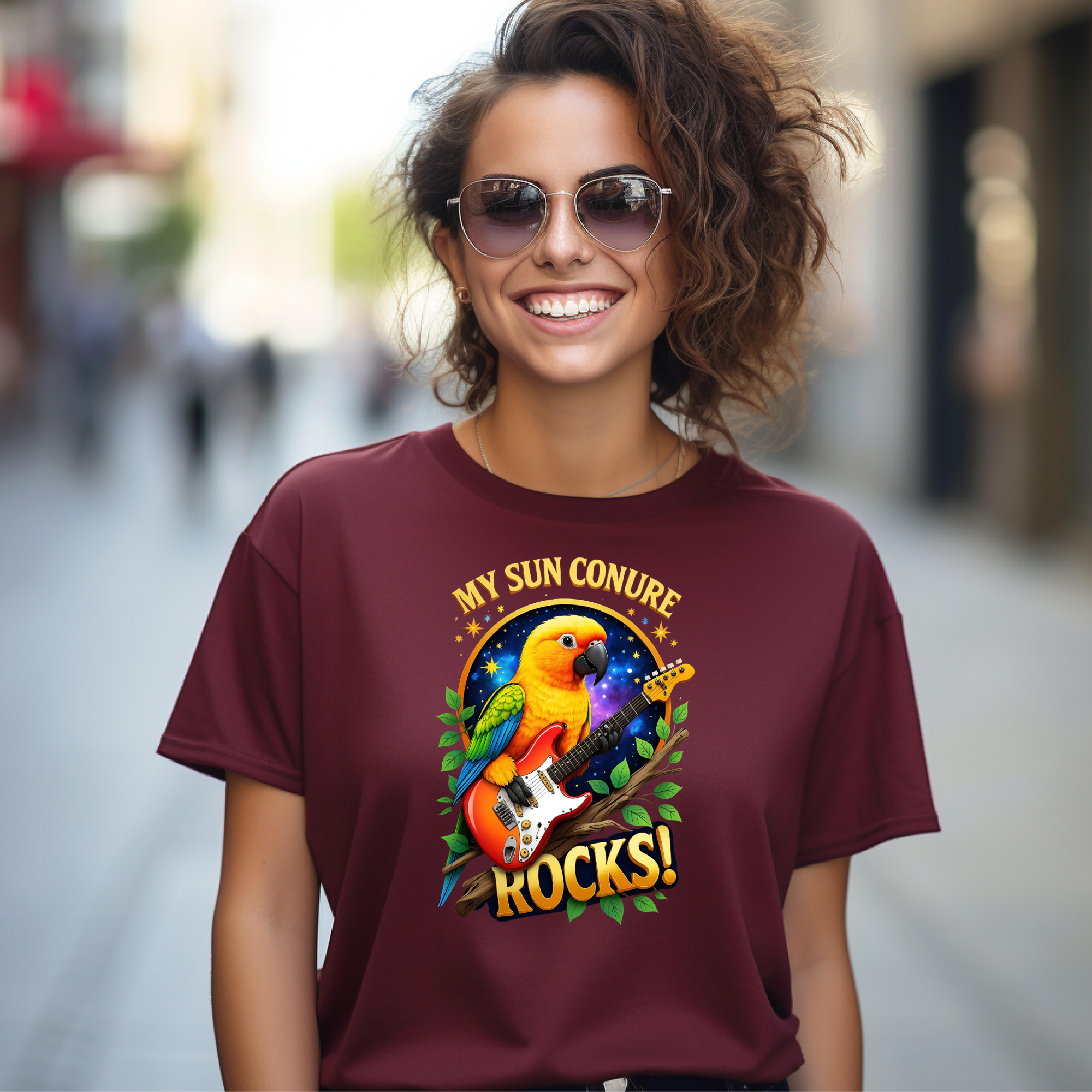 My Sun Conure Rocks T-Shirt