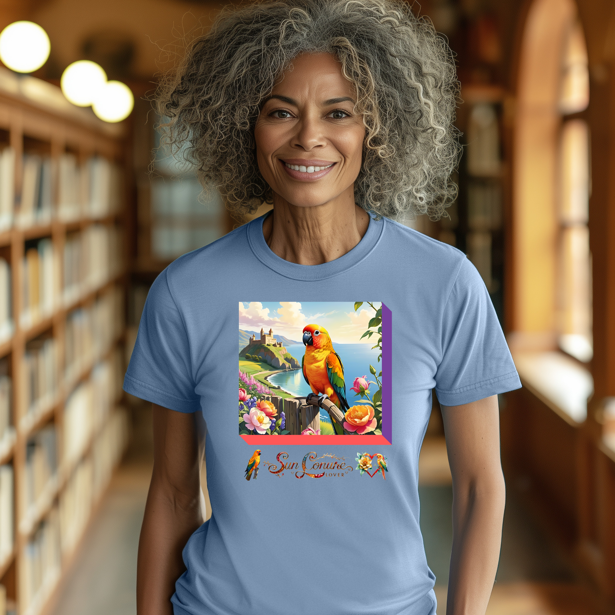 Sun Conure Lover Nature T-Shirt