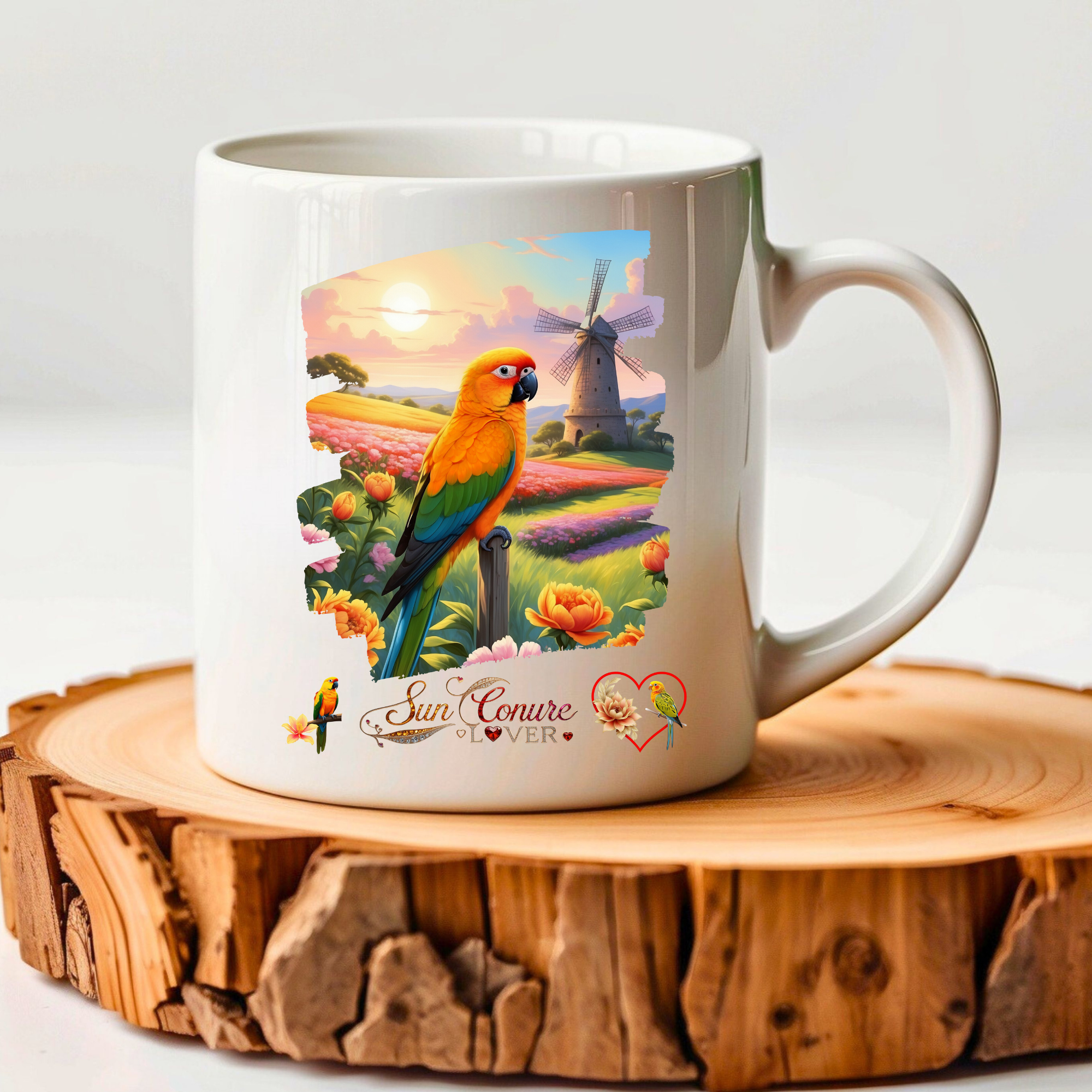 Sun Conure Mug