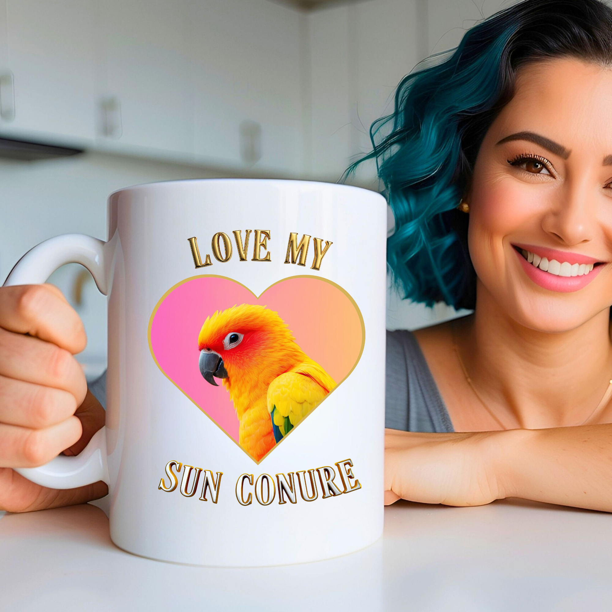 Sun Conure Mug