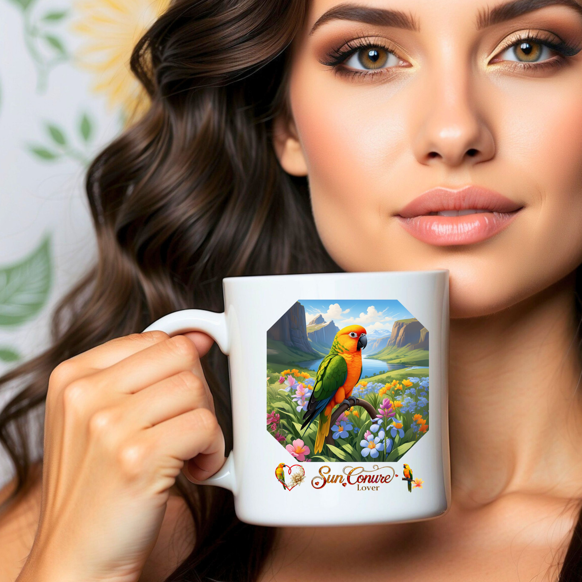 Sun Conure Mug
