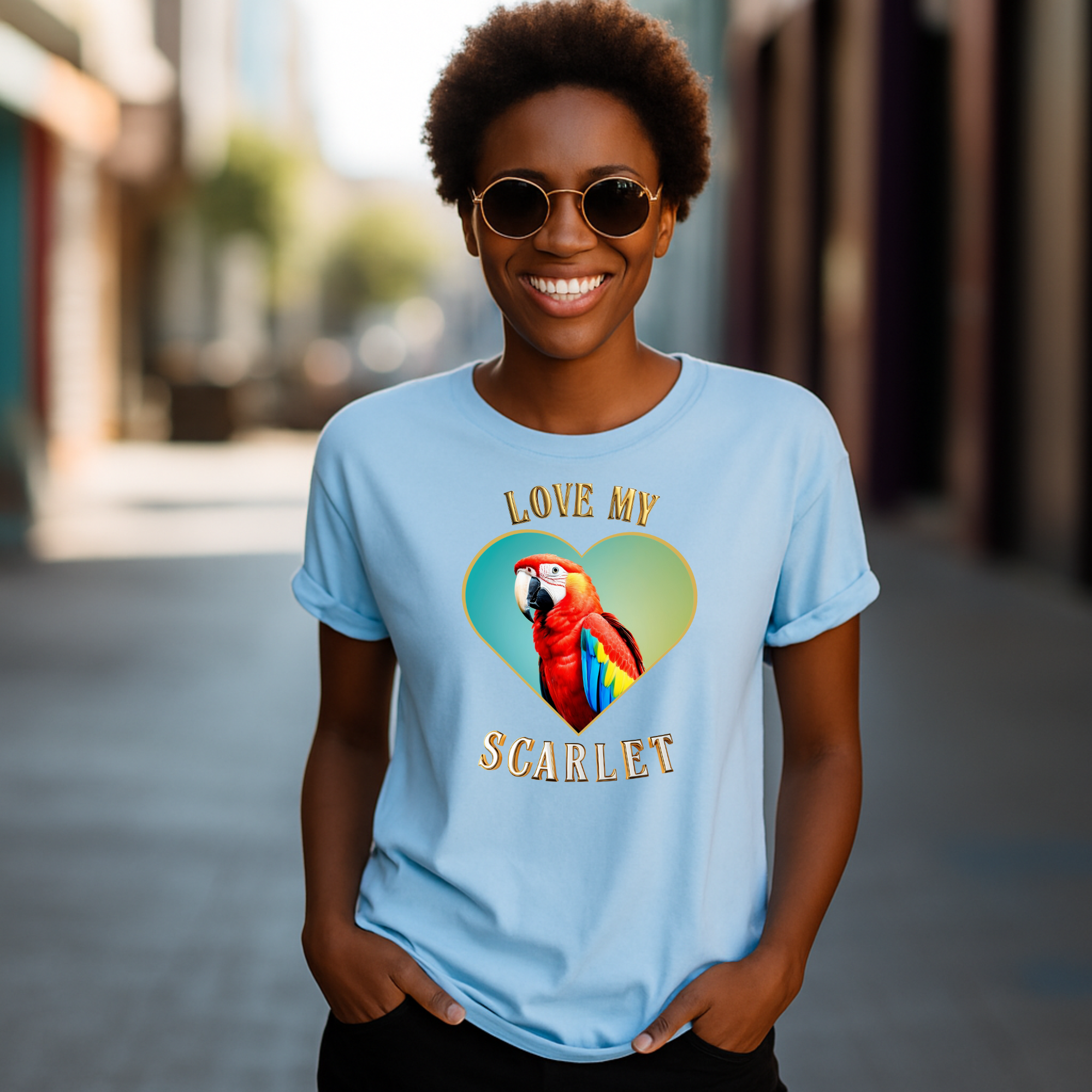 Love My Scarlet Macaw T-Shirt