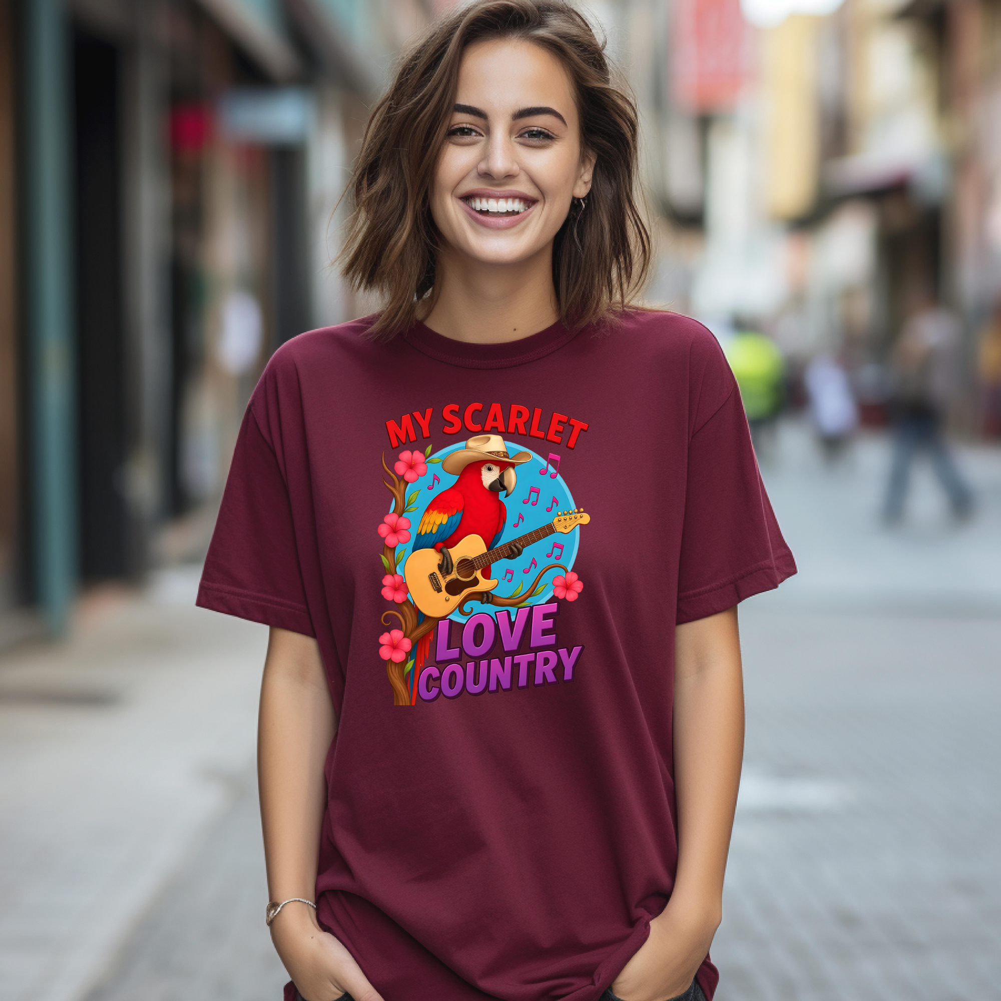 My Scarlet Love Country T-Shirt