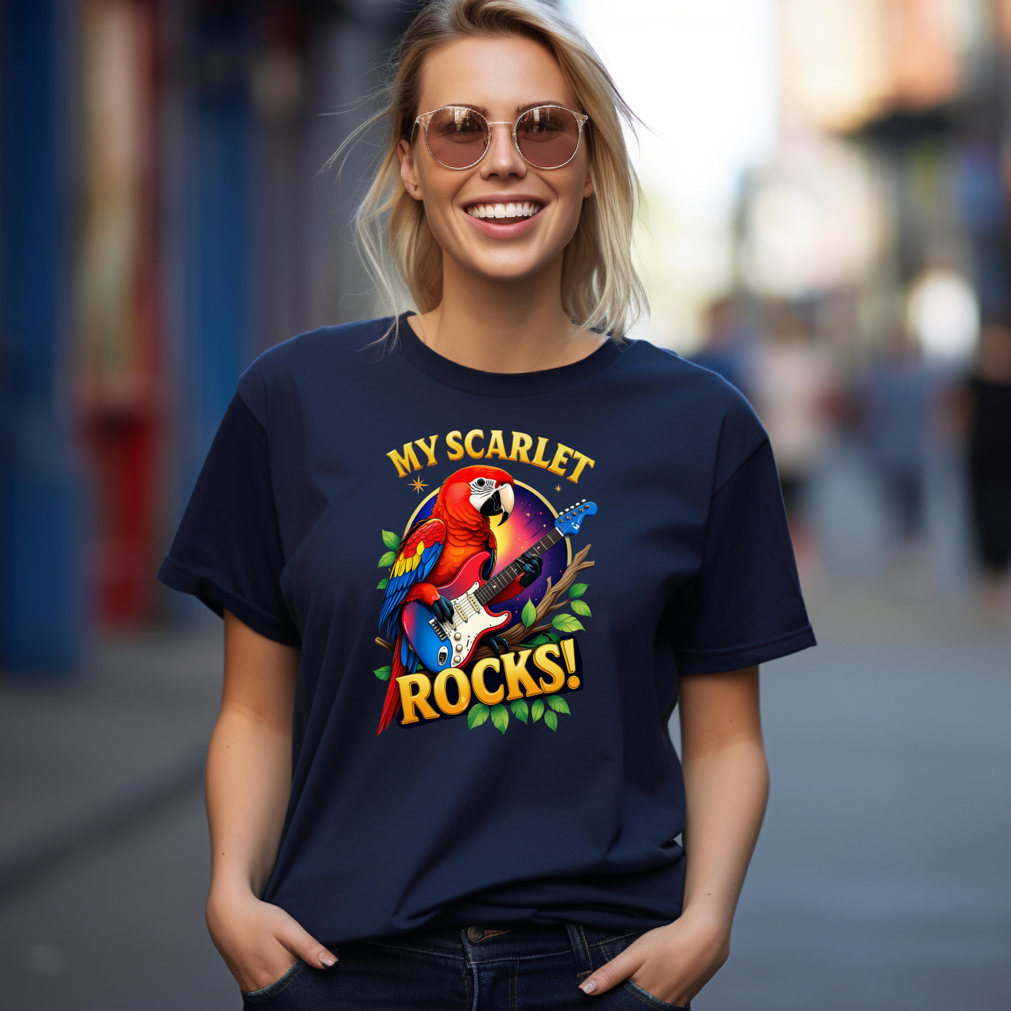 My Scarlet Rocks Music T-Shirt