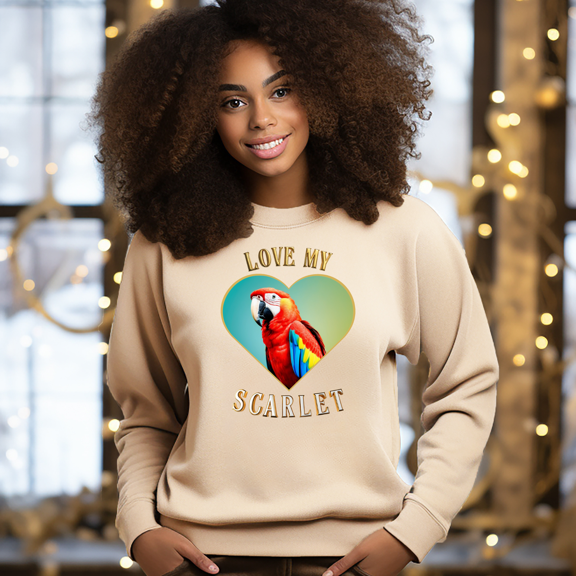 Scarlet Macaw Sweatshirt
