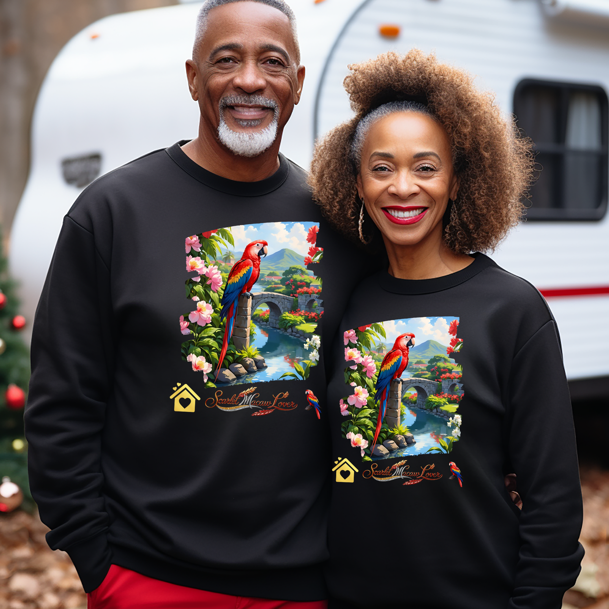 Scarlet Macaw Sweatshirt