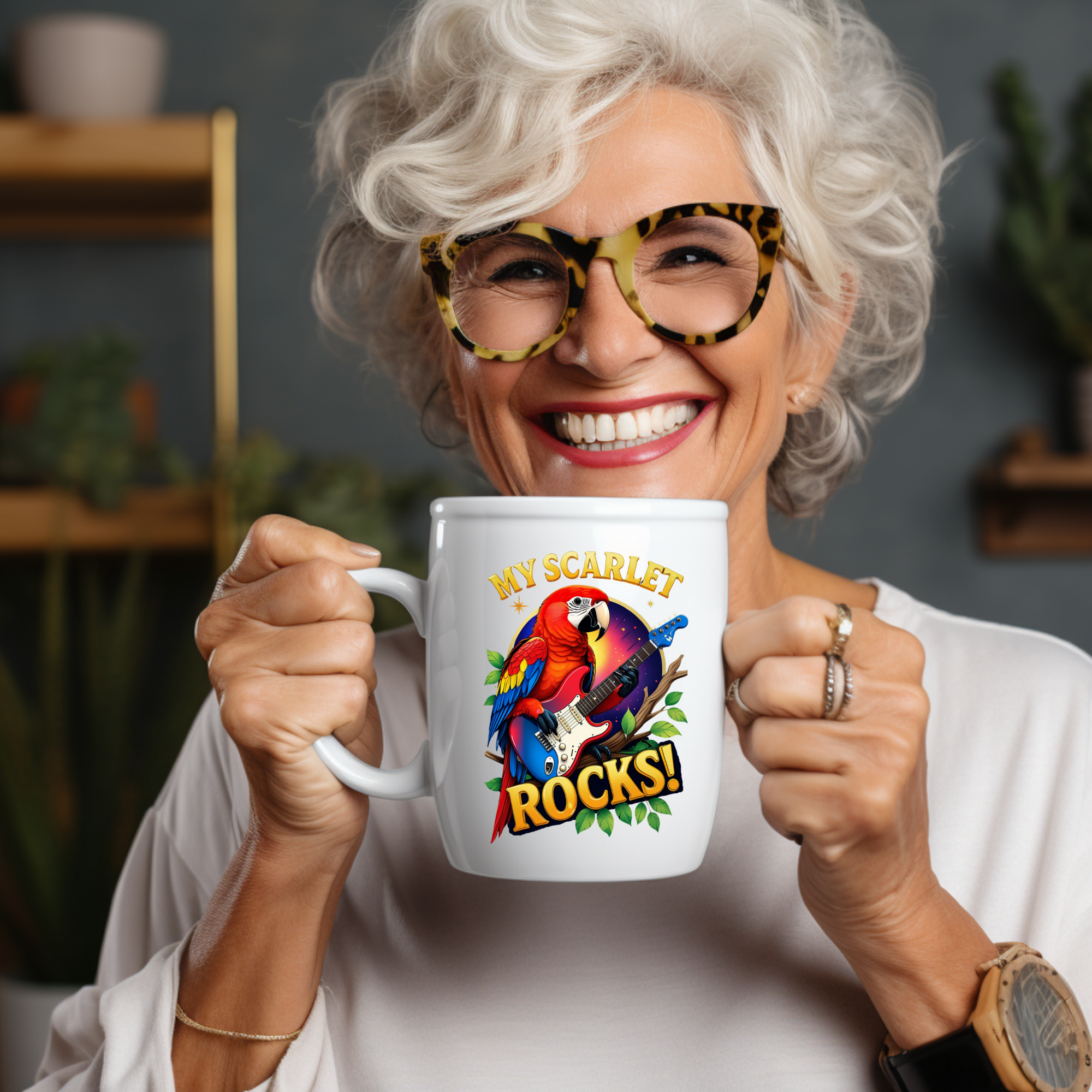 My Scarlet Rocks Music Mug