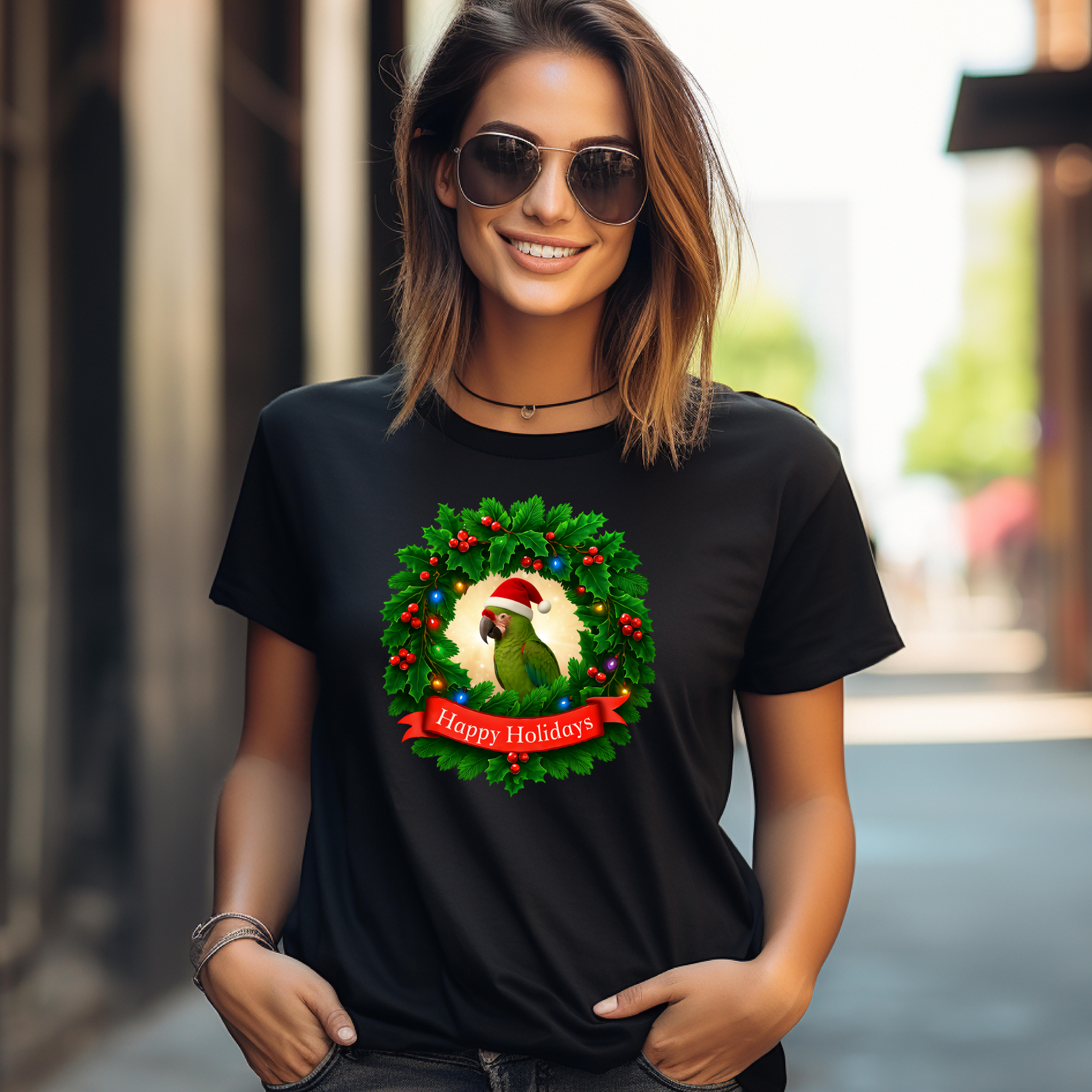 Happy Holidays Military T-Shirt