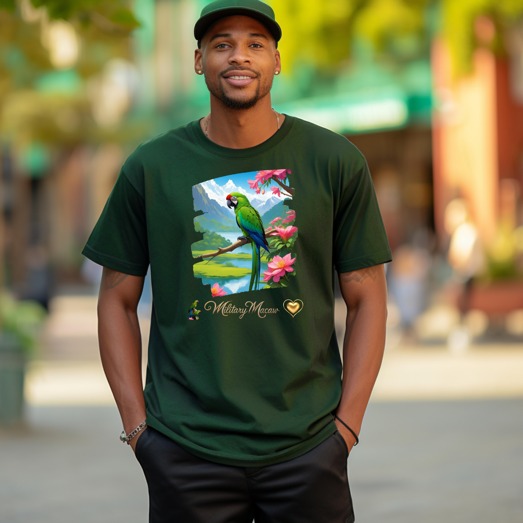 Military Macaw Nature T-Shirt