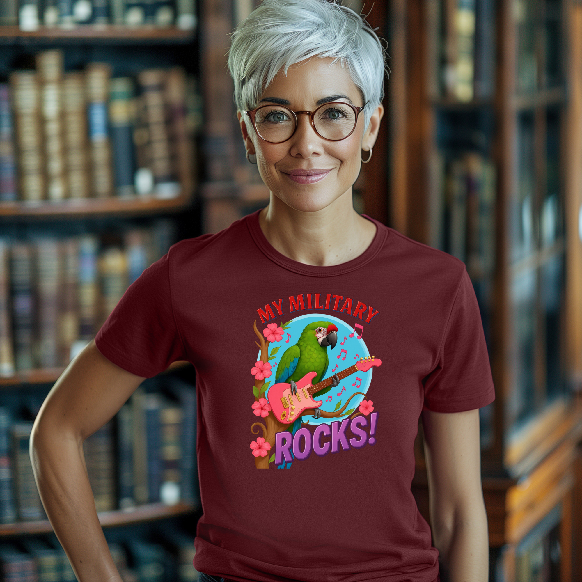 Military Macaw T-Shirt