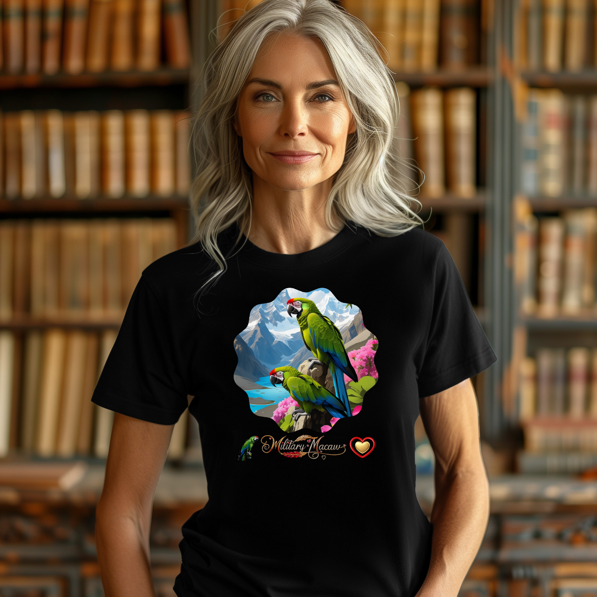 Military Macaw Valley T-Shirt