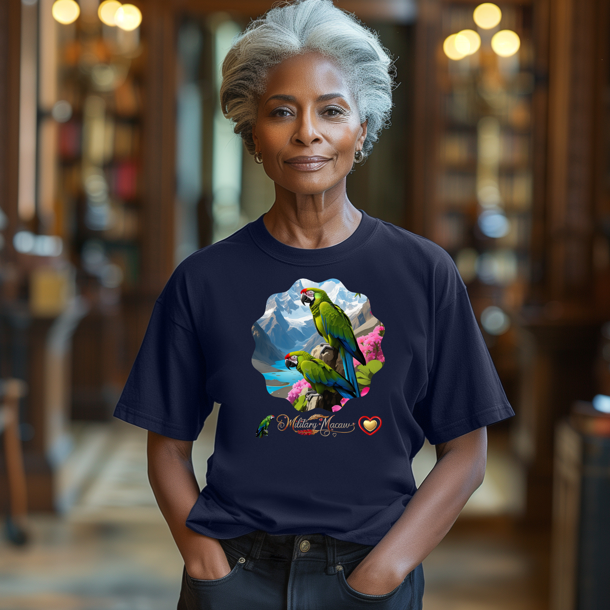 Military Macaw Valley T-Shirt