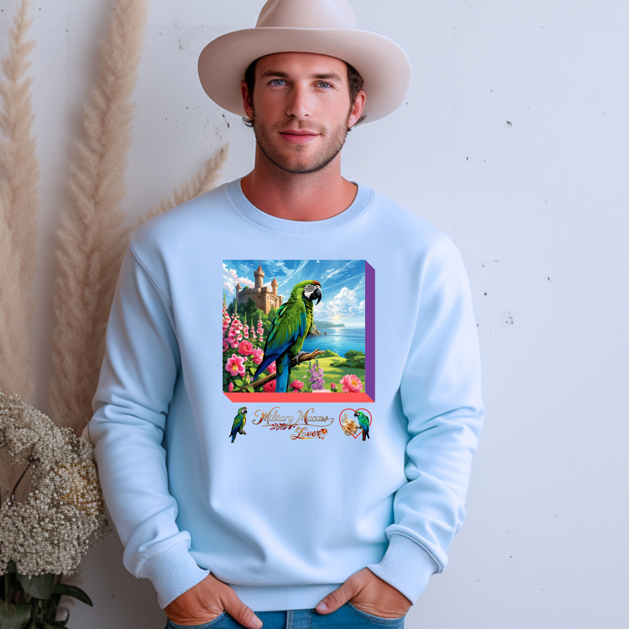 Military Macaw Sweatshirt
