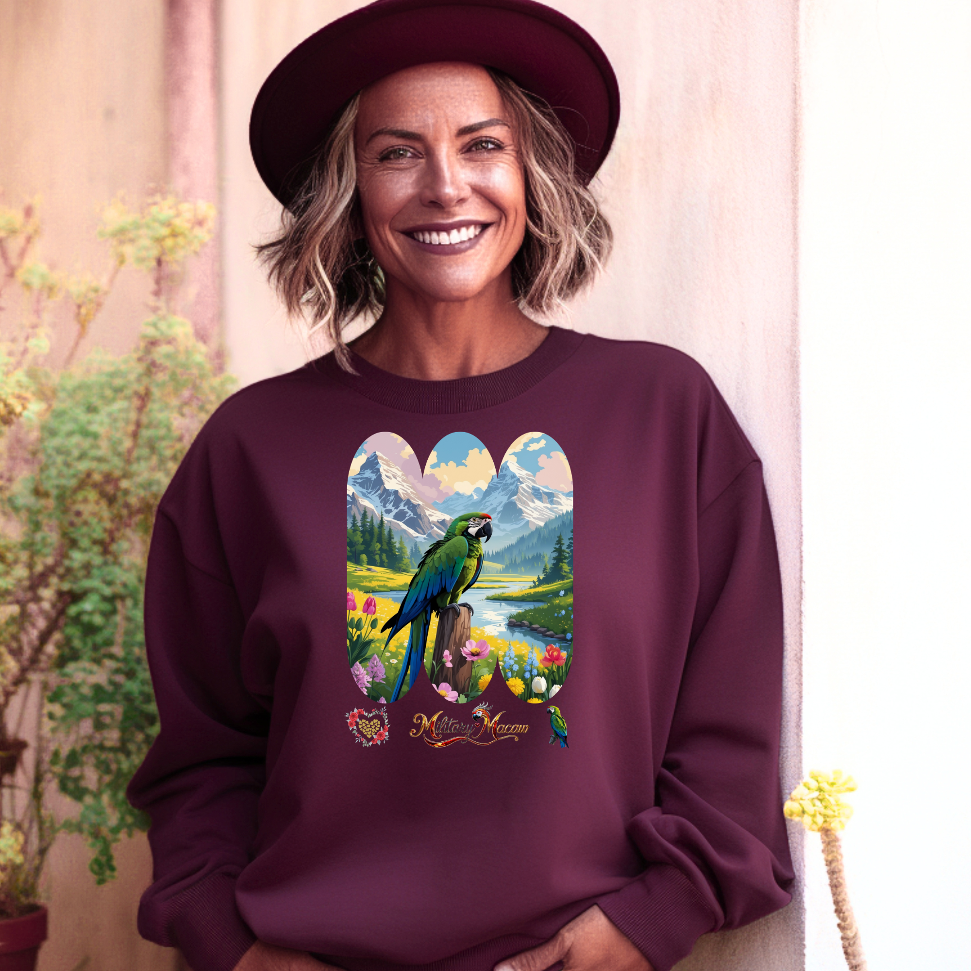 Military Macaw Valley Sweatshirt