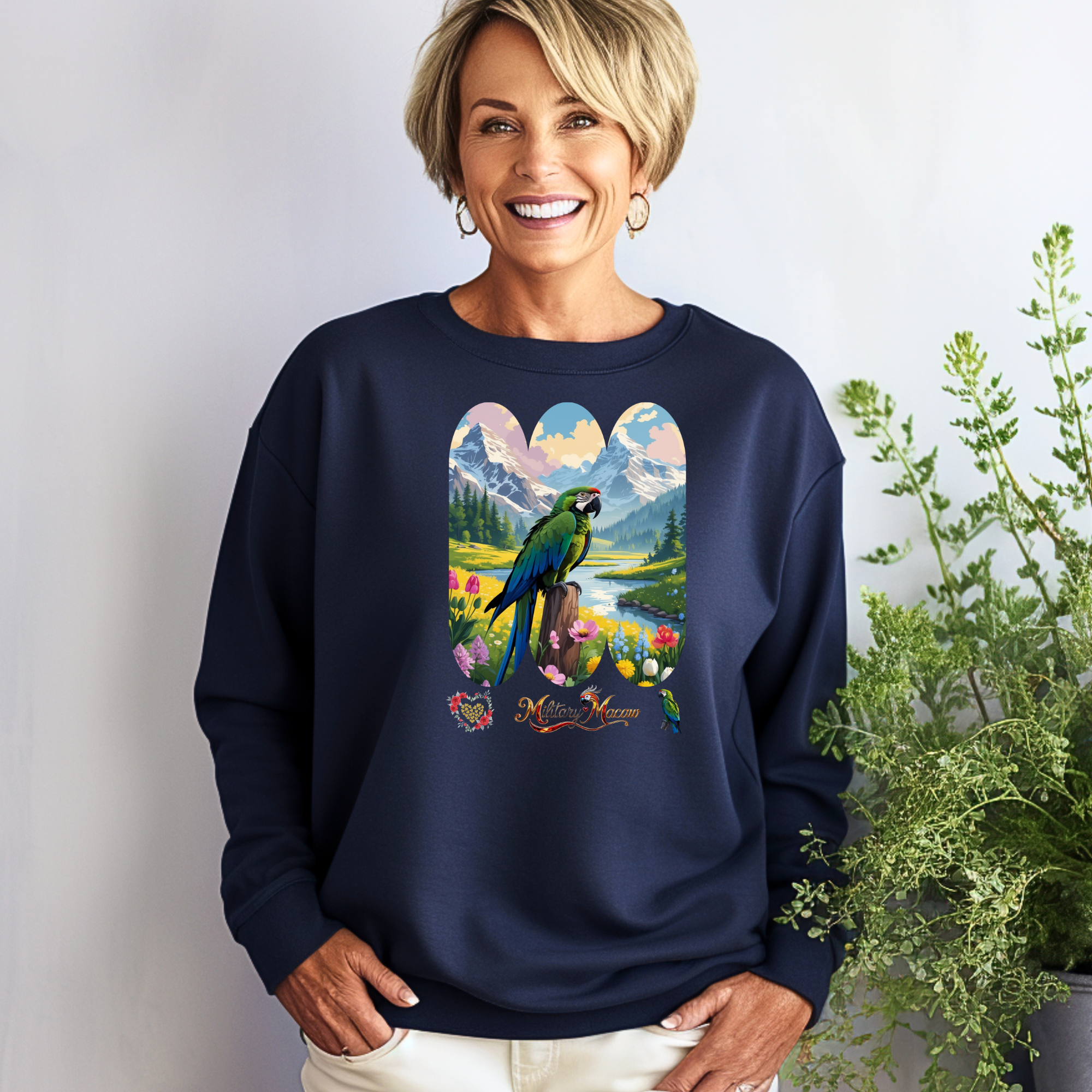 Military Macaw Valley Sweatshirt
