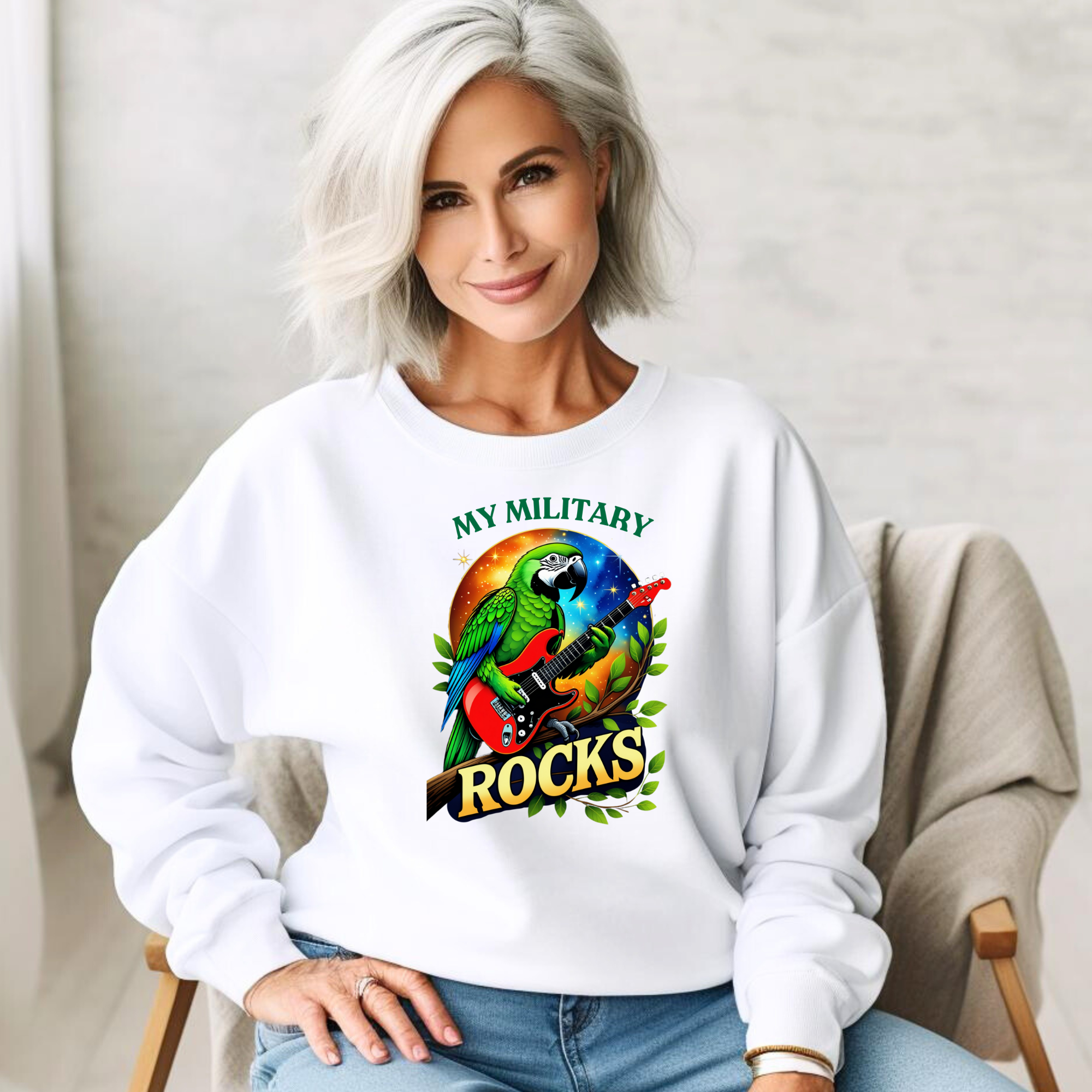 Military Macaw Sweatshirt