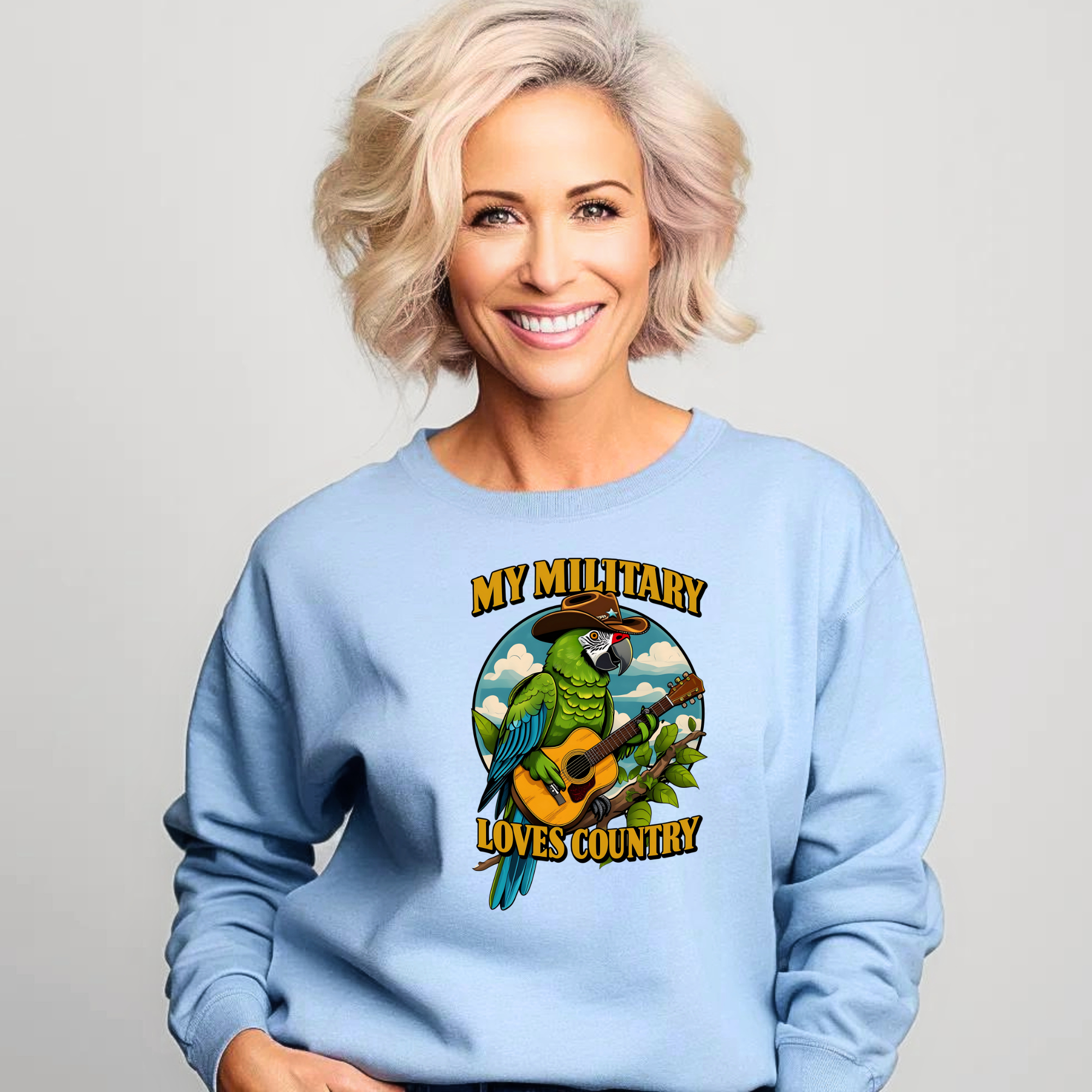 Military Loves Country Sweatshirt