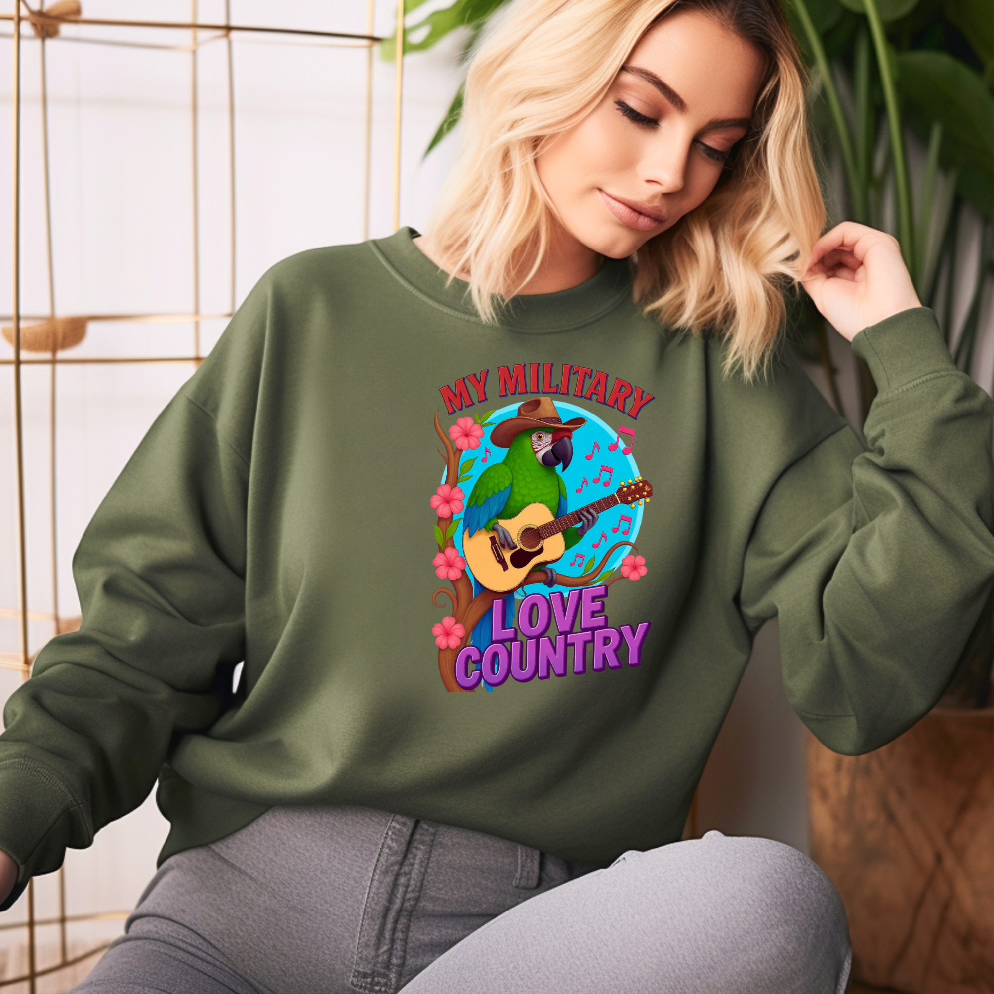 My Military Love Country Sweatshirt