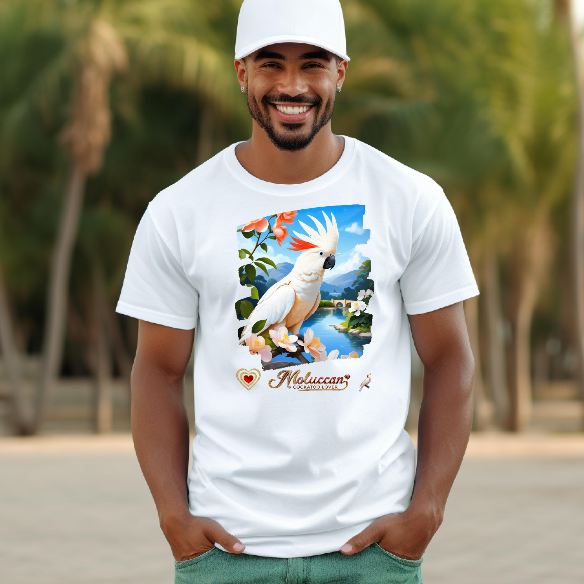 Nature Moluccan Cockatoo Lover T-Shirt