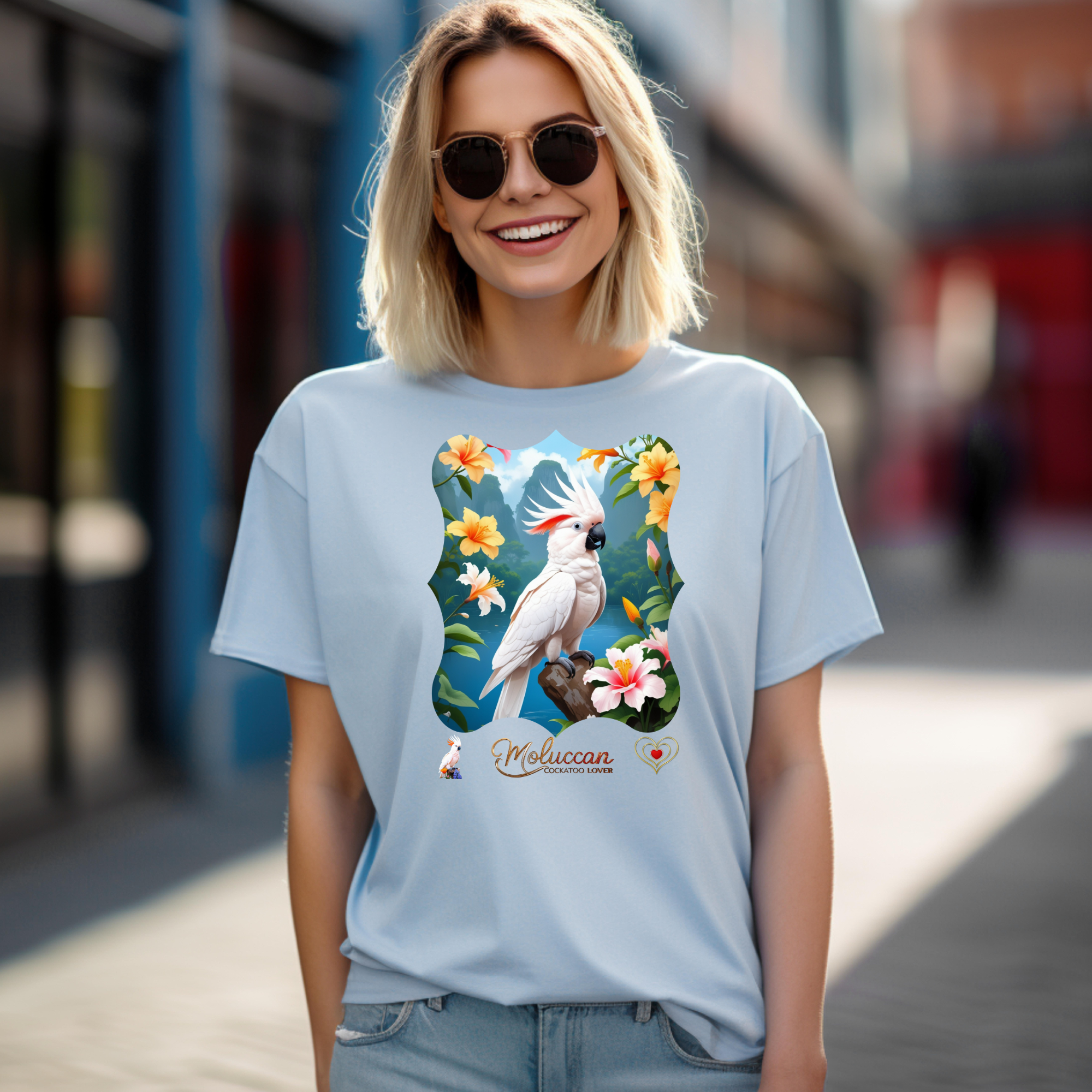 Moluccan Cockatoo Lover Nature T-Shirt