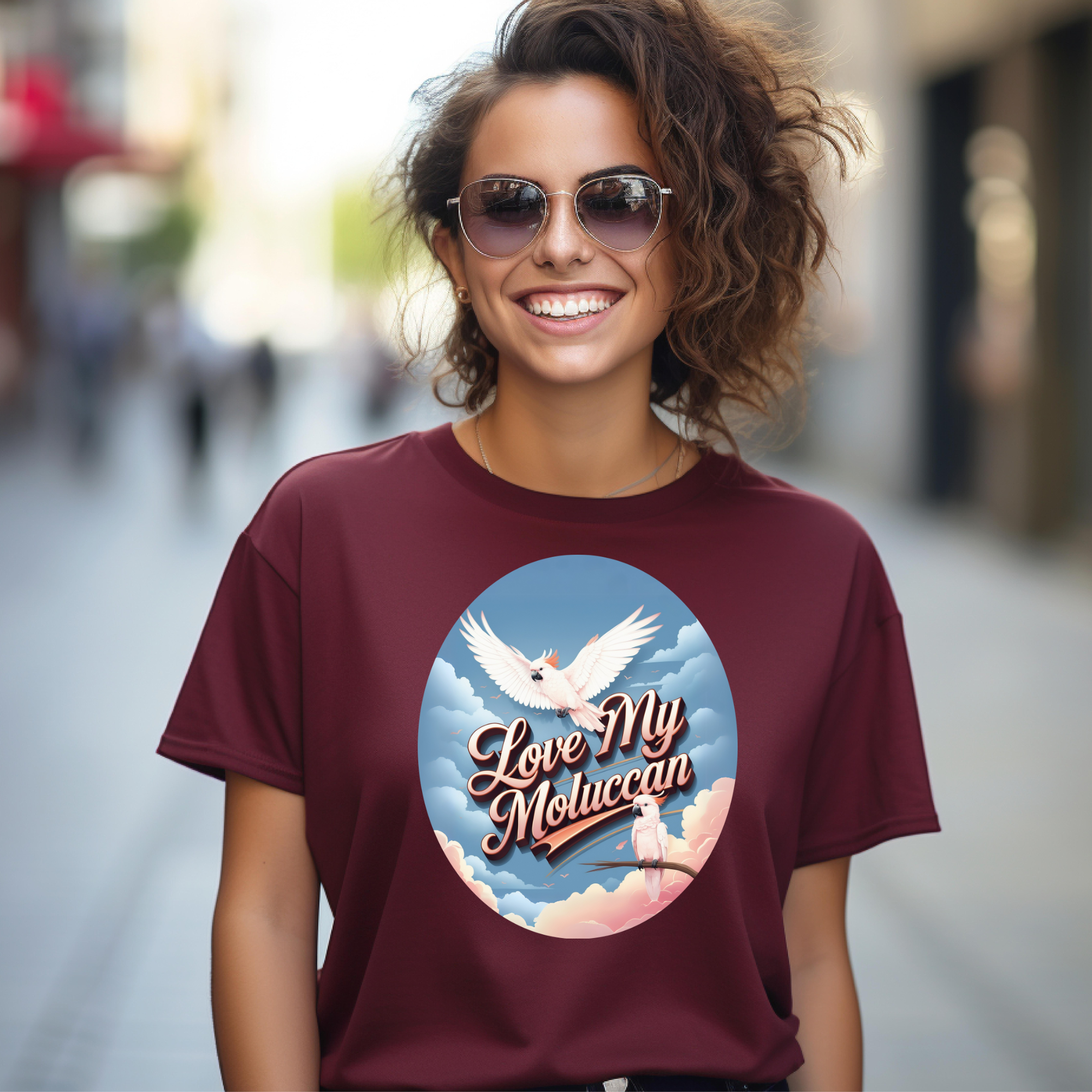 Love My Moluccan Flying T-Shirt