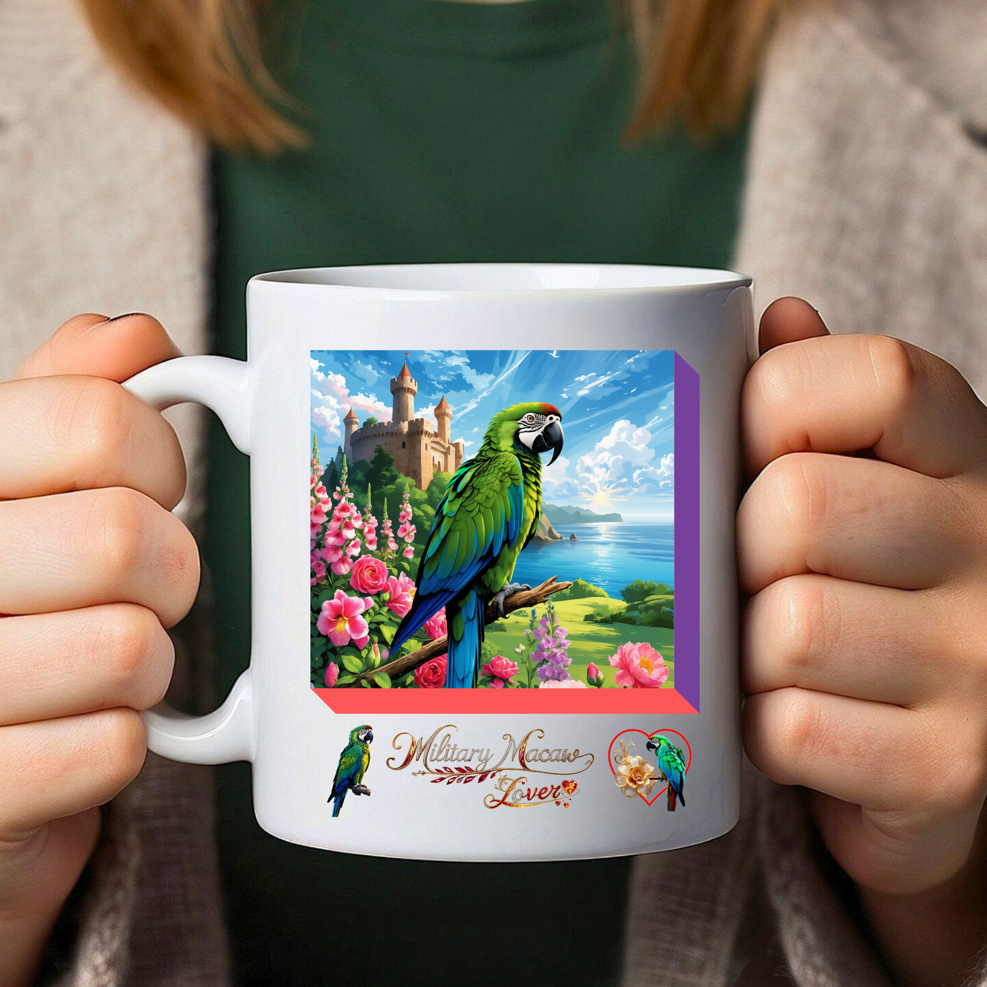 Military Macaw Mug