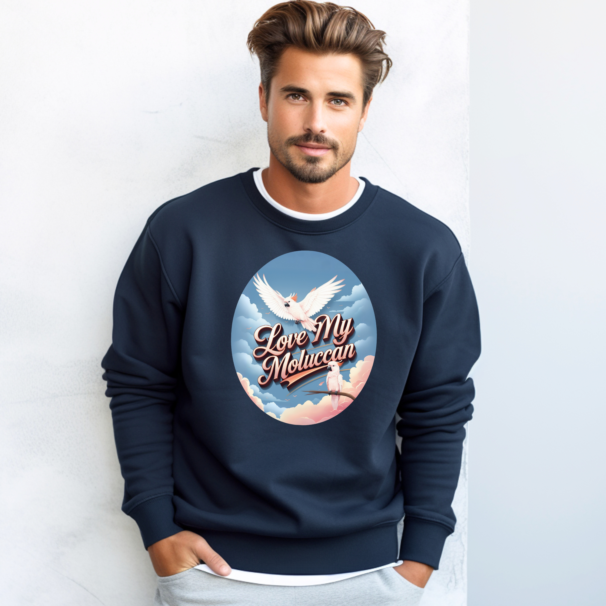 Moluccan Cockatoo Sweatshirt