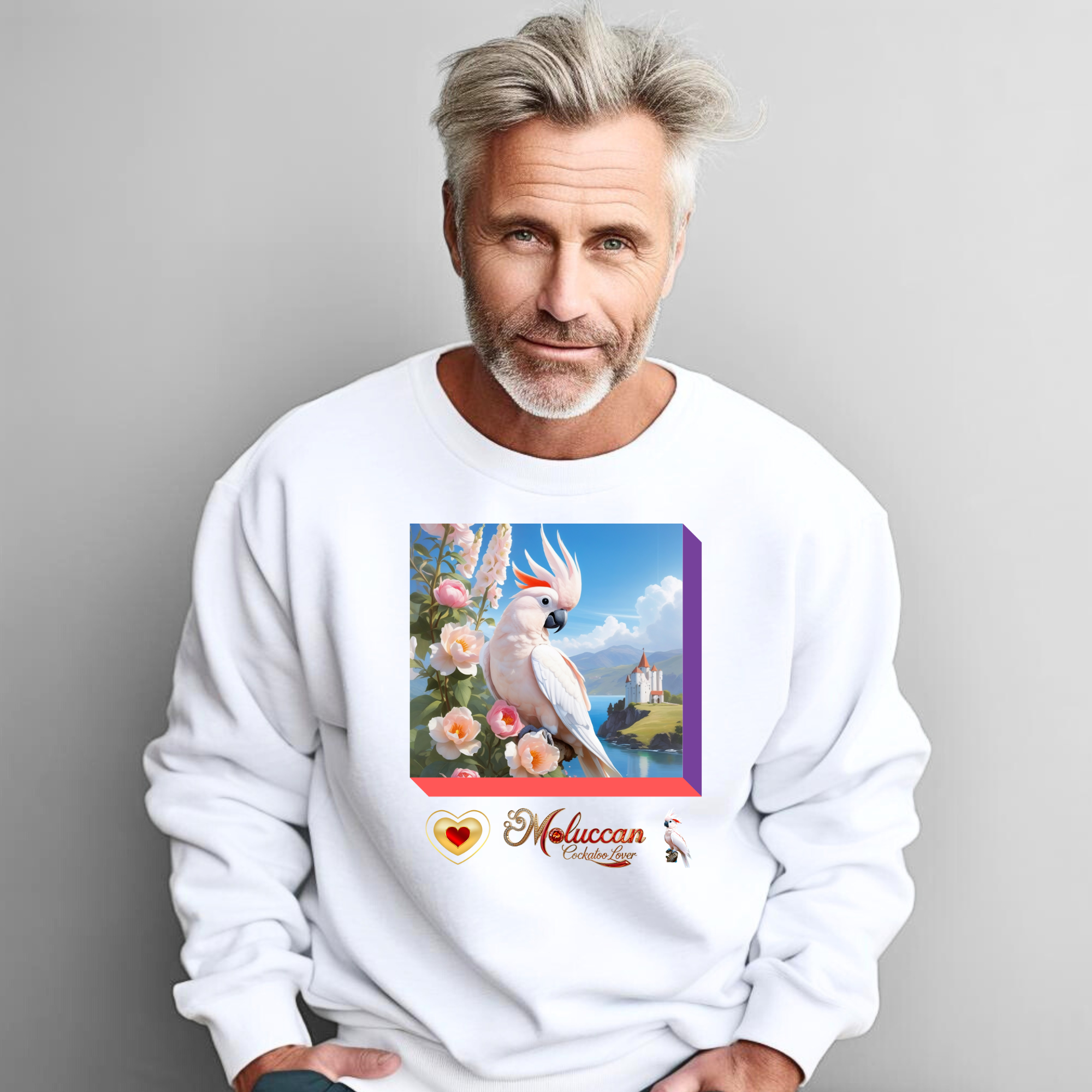 Moluccan Cockatoo Sweatshirt