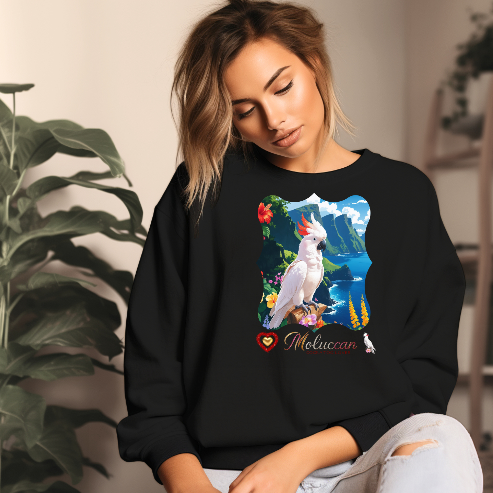 Moluccan Cockatoo Lover Sweatshirt
