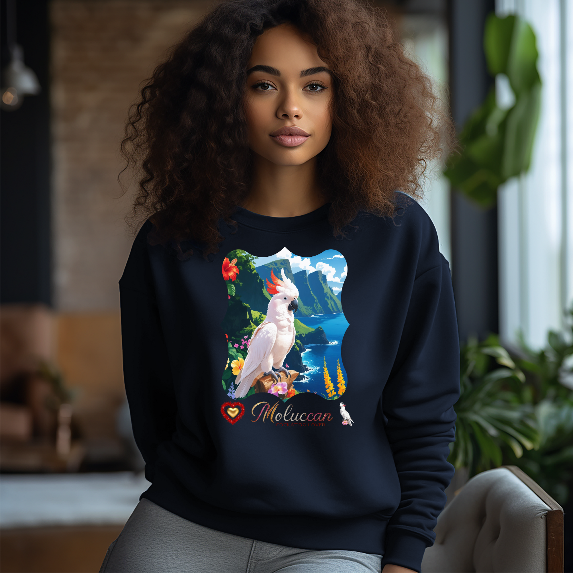 Moluccan Cockatoo Lover Sweatshirt