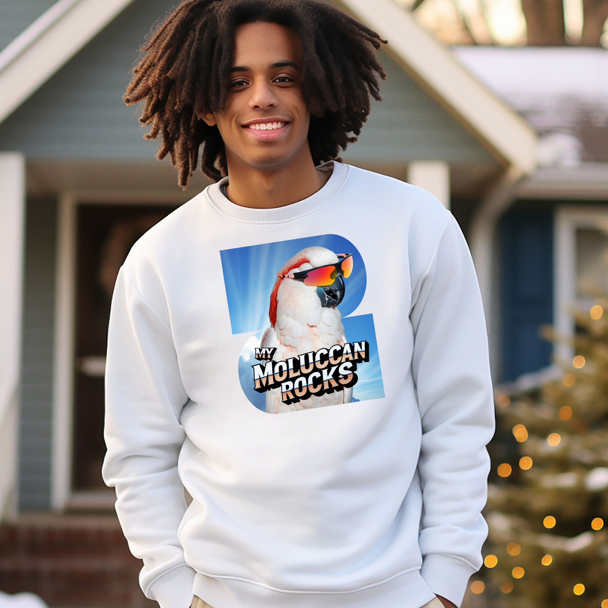 Moluccan Cockatoo Sweatshirt
