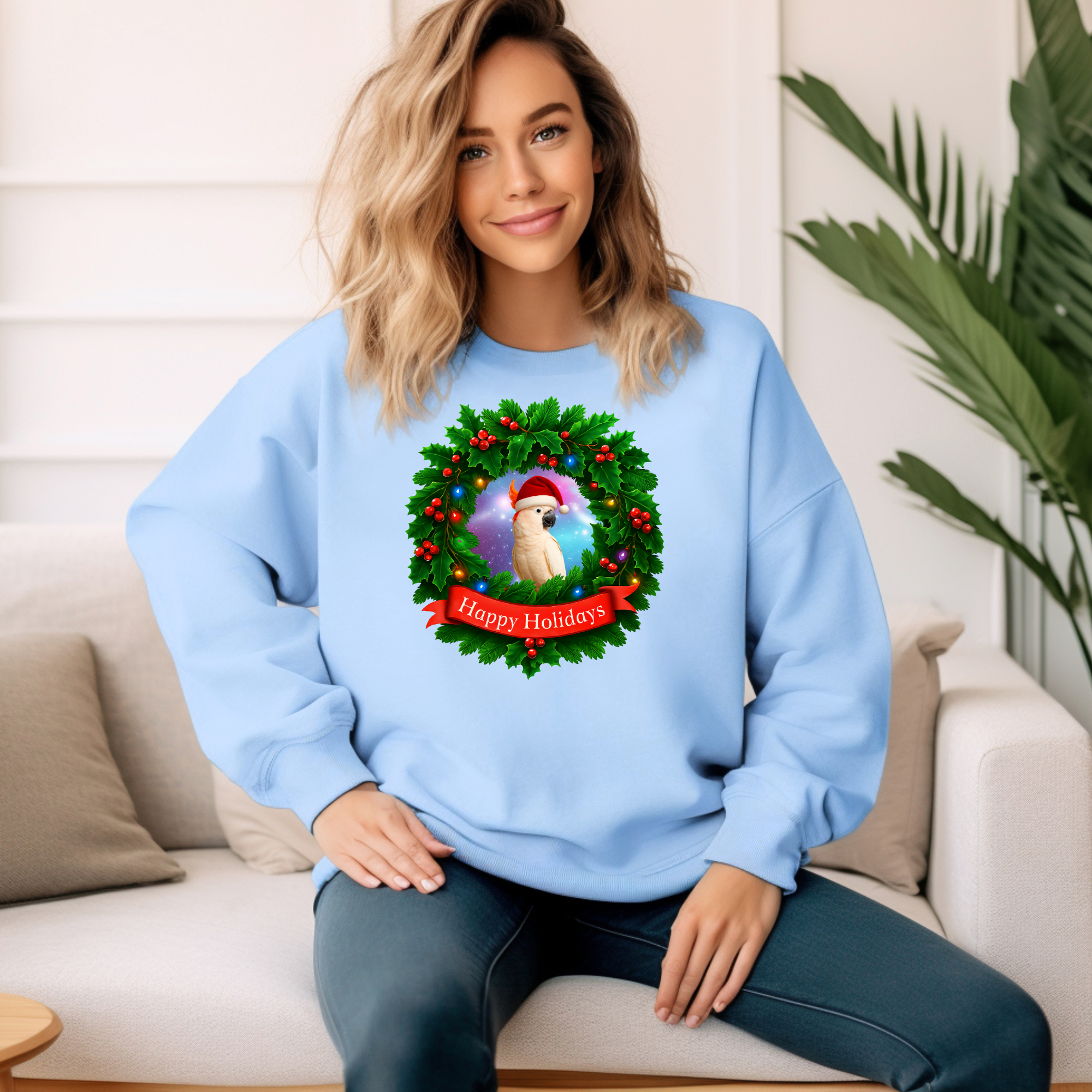 Happy Holidays Moluccan Sweatshirt