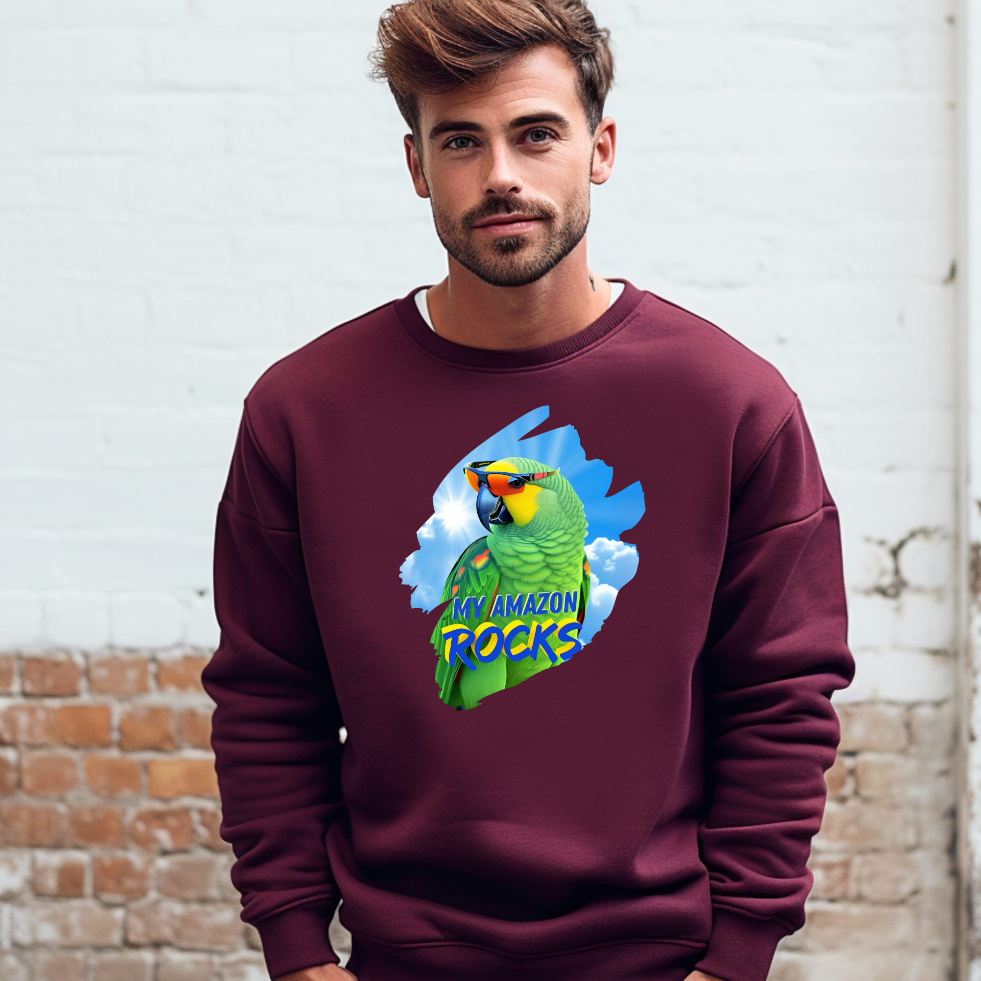 Amazon Rocks Glasses Sweatshirt