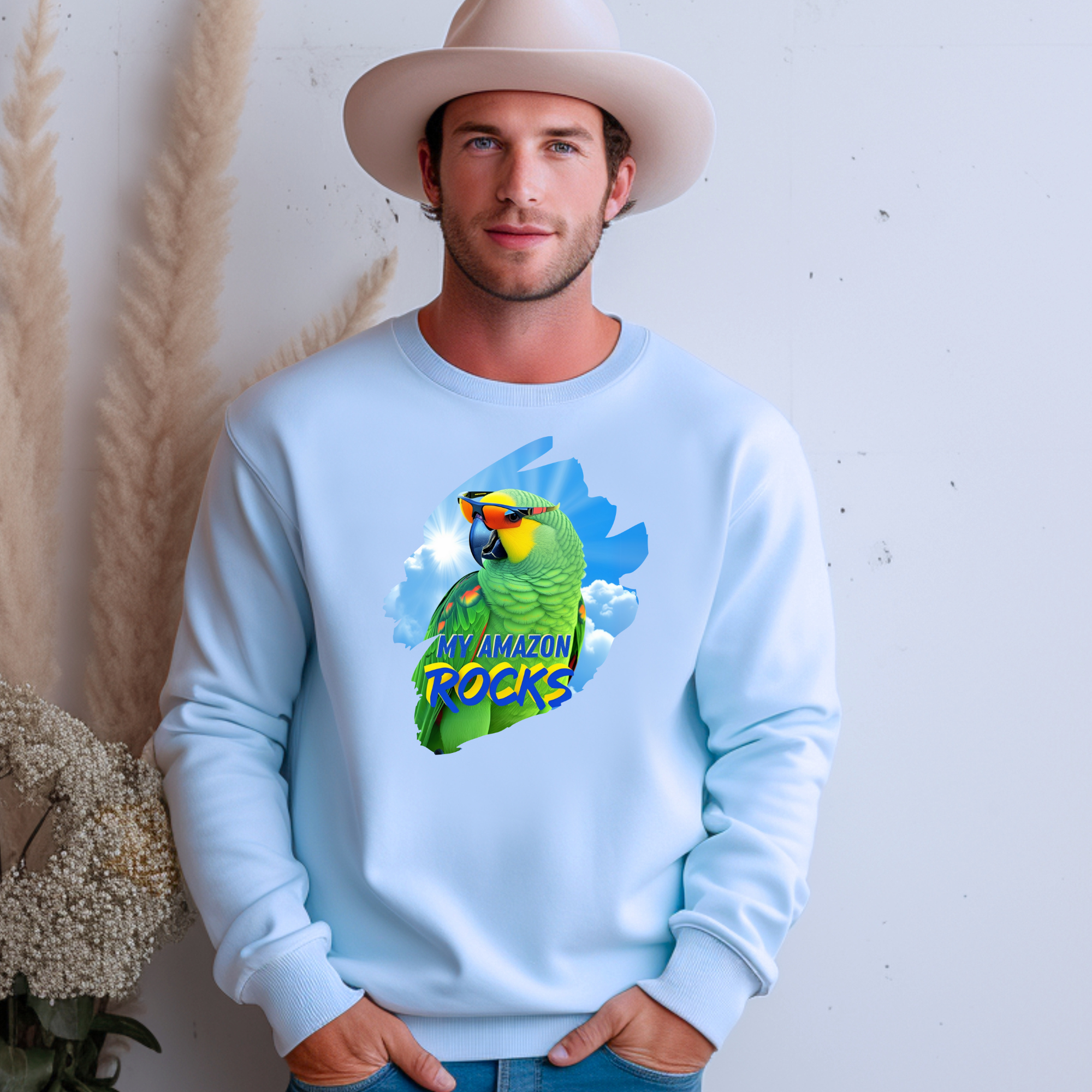 Amazon Rocks Glasses Sweatshirt