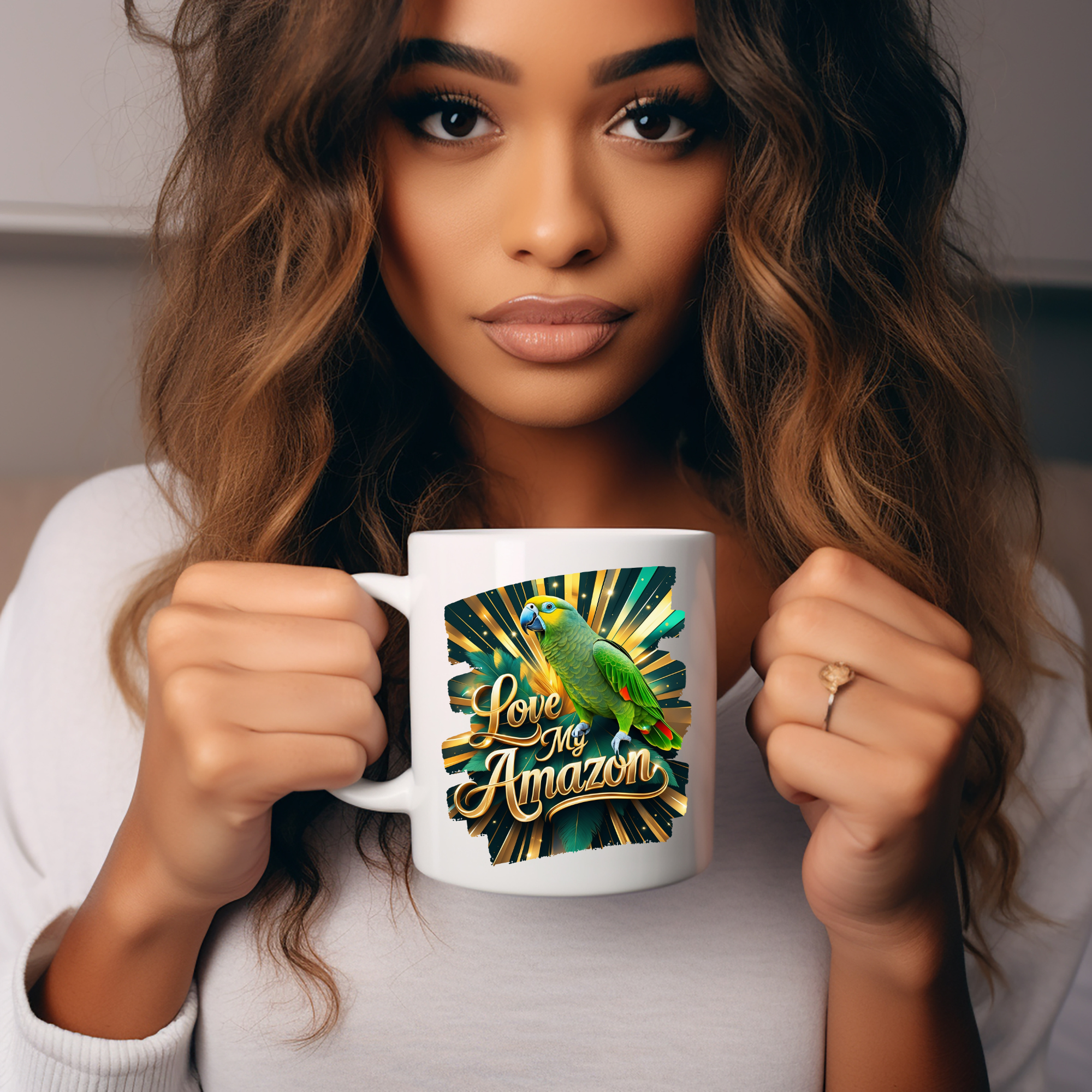 Love My Amazon Sunrise Mug
