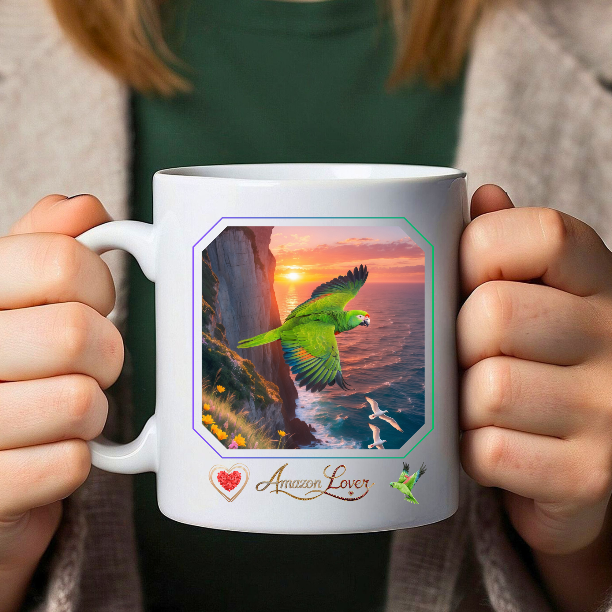 Amazon Lover Sunset Mug