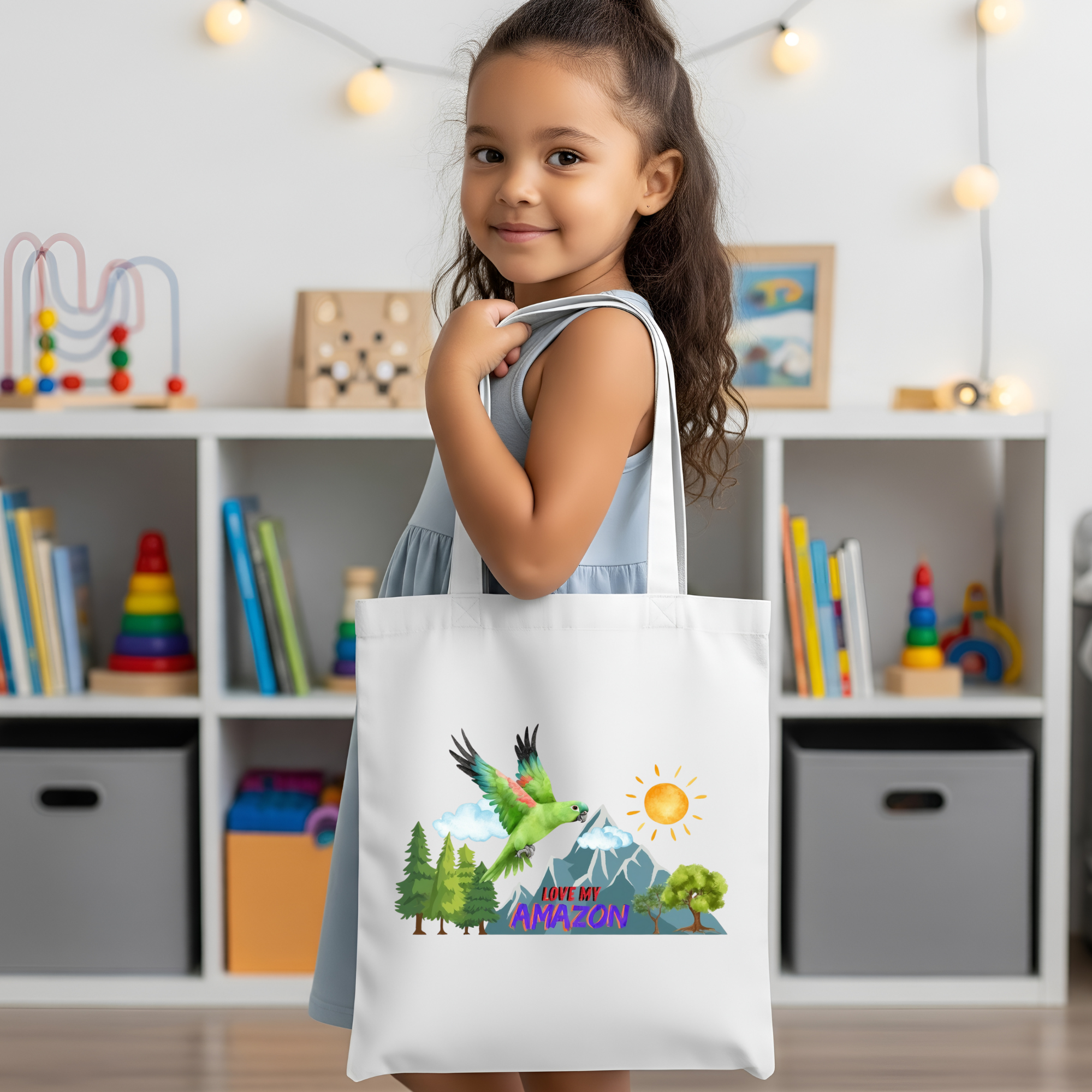 Love My Amazon Sunset Tote Bag
