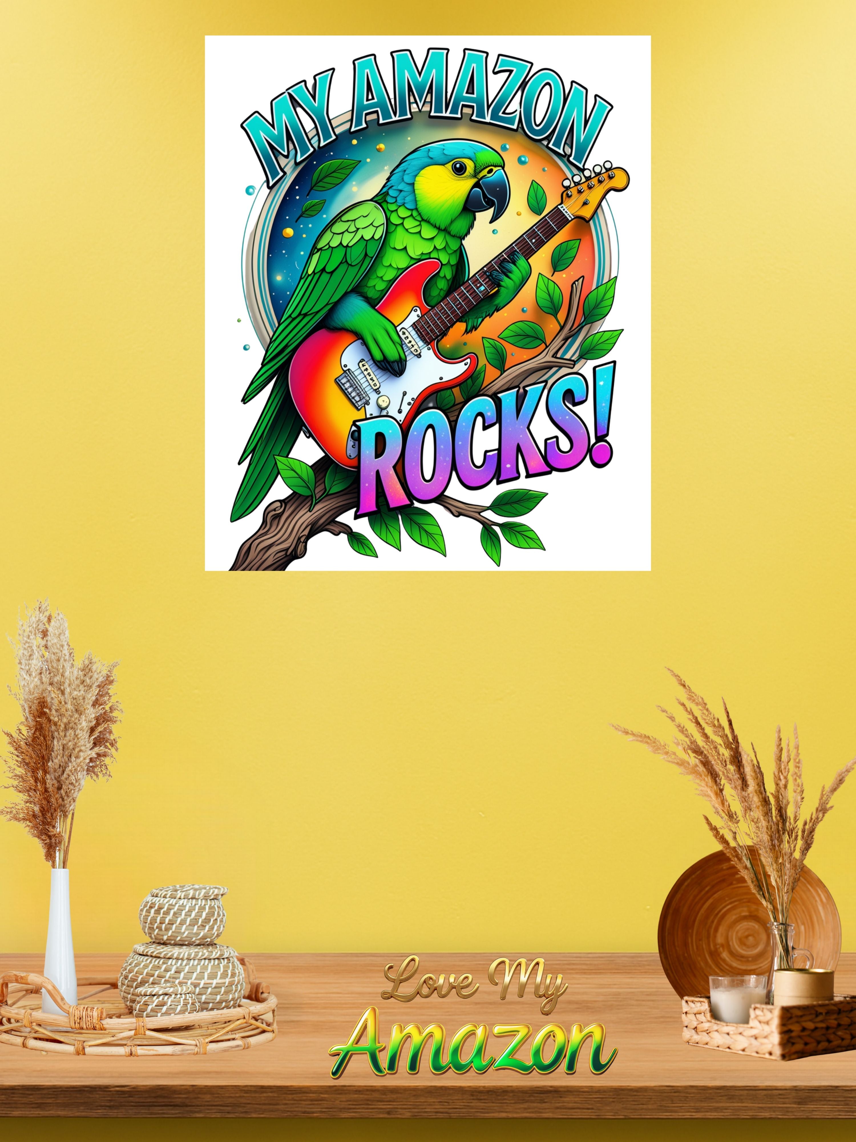 My Amazon Rocks Wall-Hanging