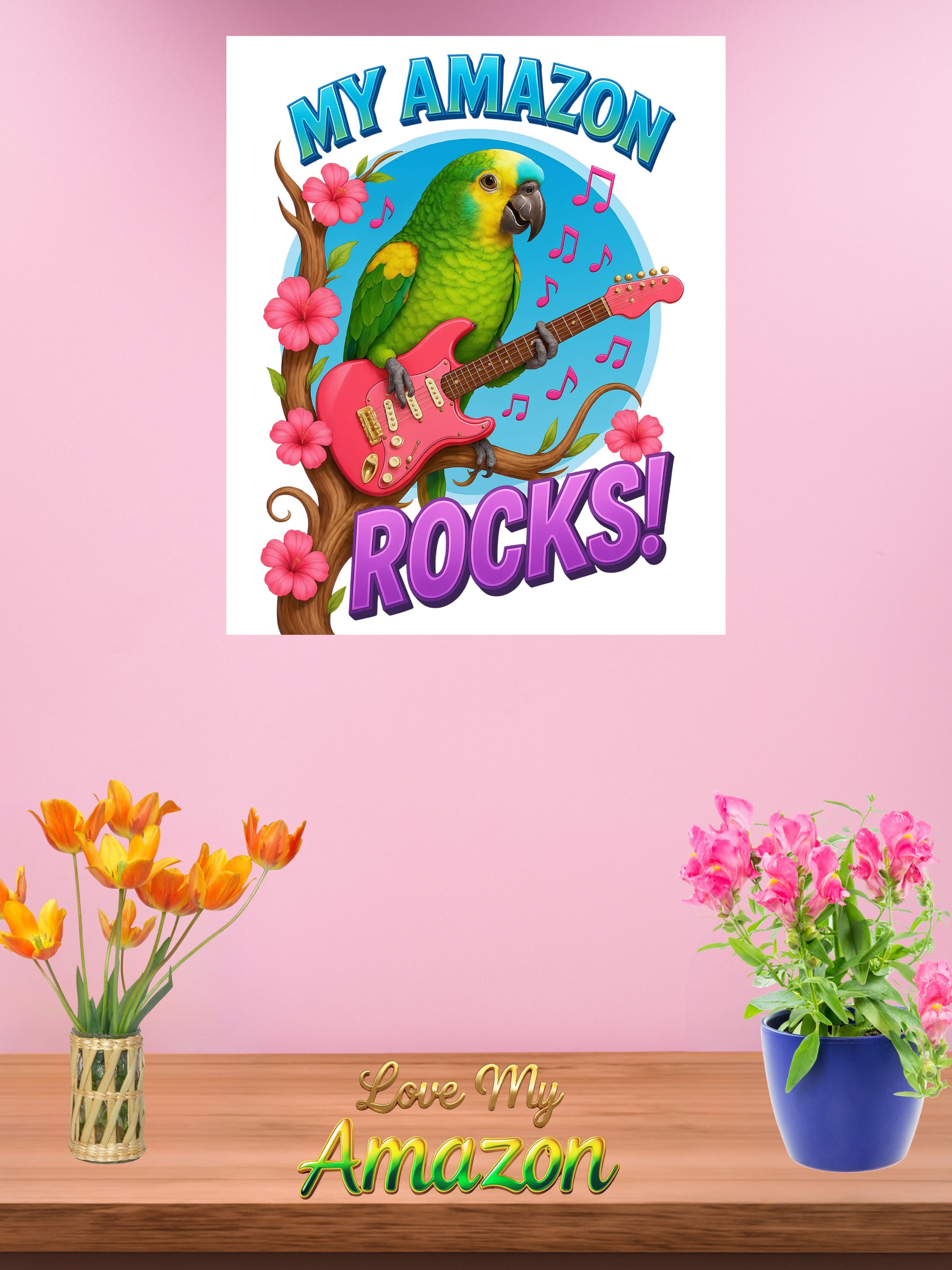 My Amazon Rocks Wall-Hanging