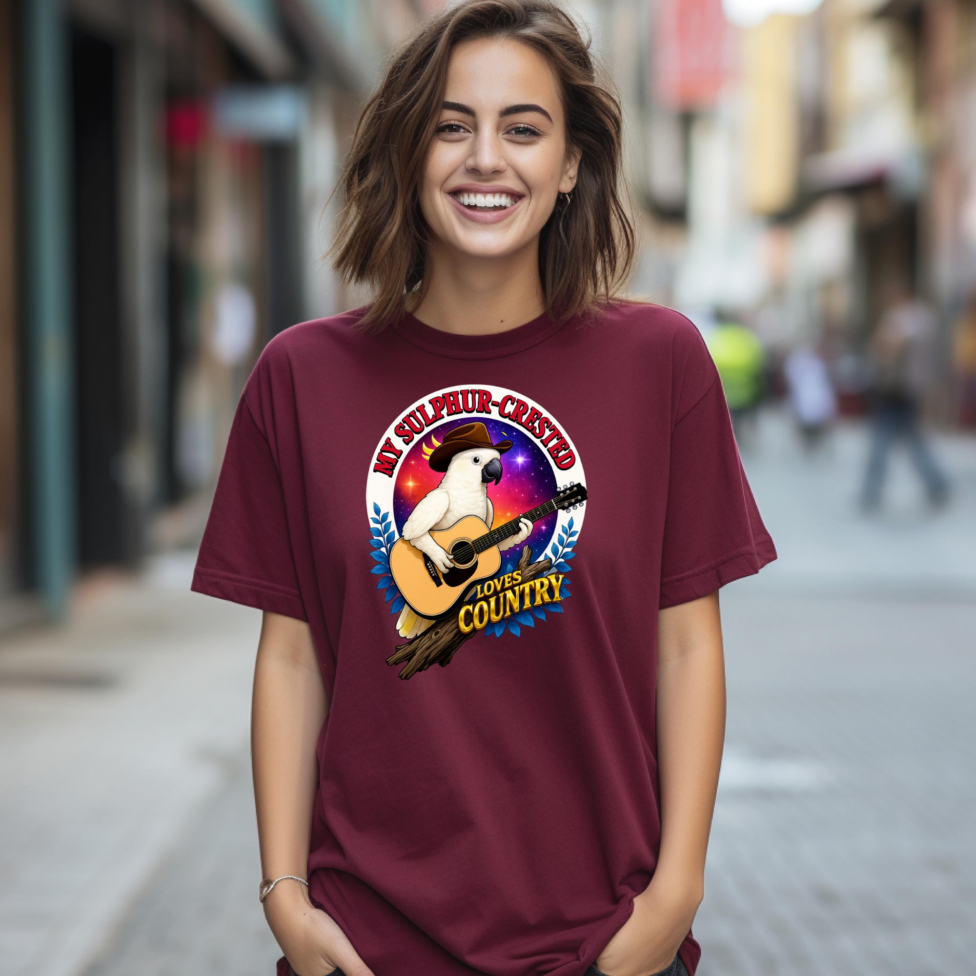 Sulphur-Crested Loves Country T-Shirt