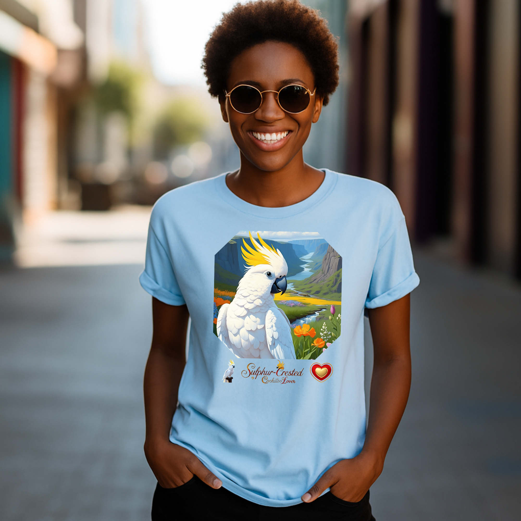 Sulphur-Crested Cockatoo Lover T-Shirt