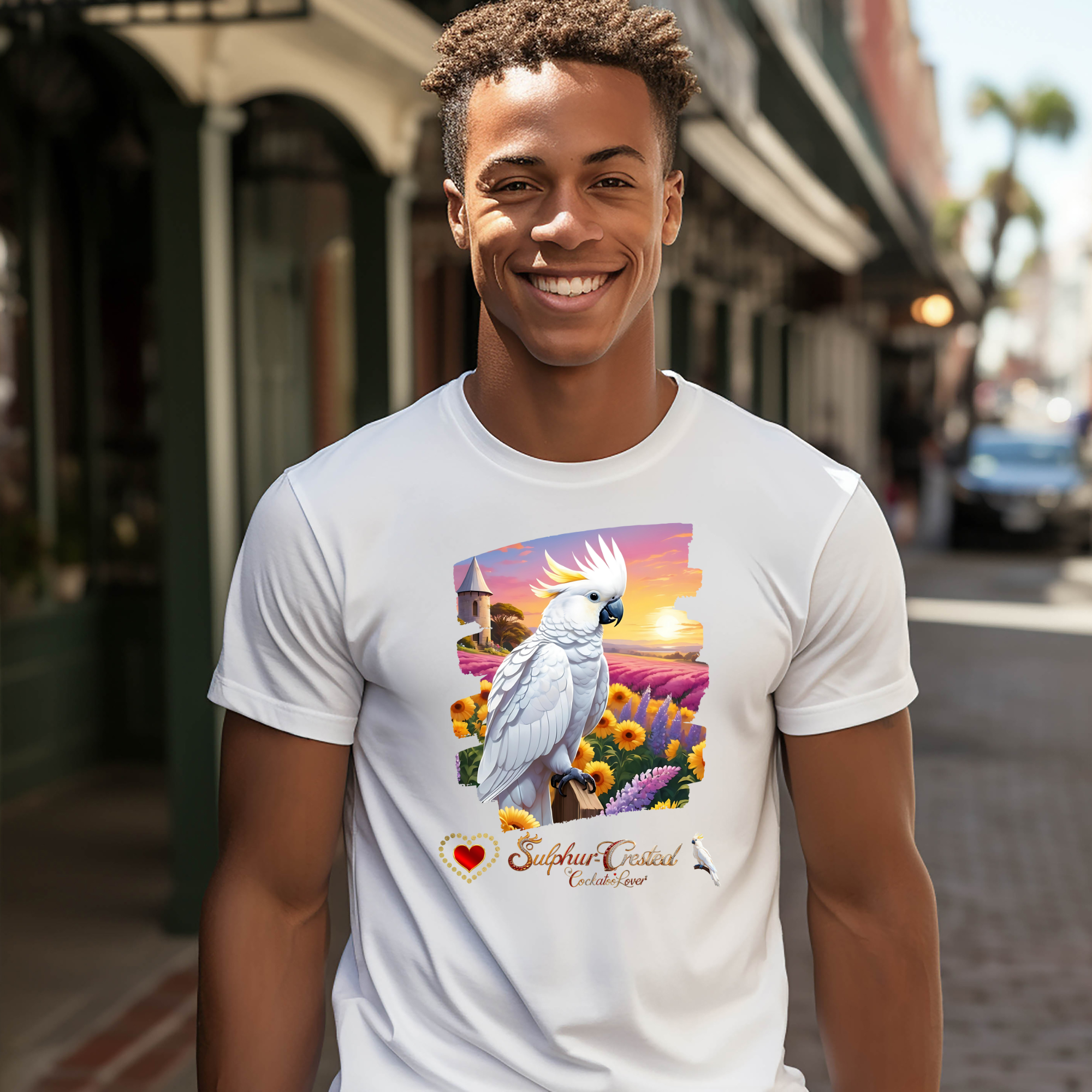 Sulphur-Crested Cockatoo Lover T-Shirt