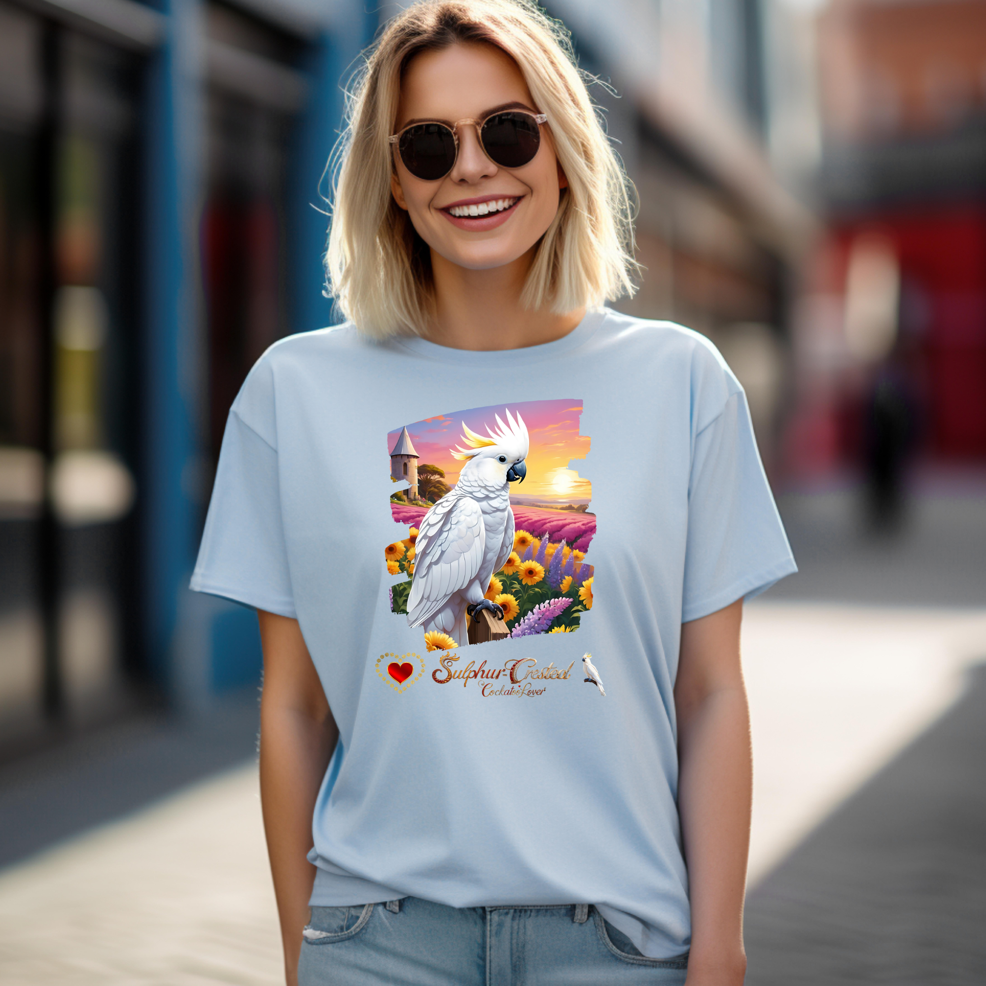 Sulphur-Crested Cockatoo Lover T-Shirt