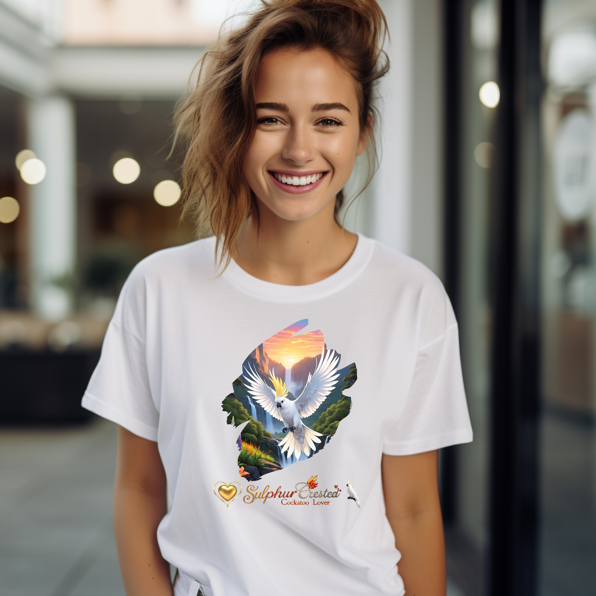 Sulphur-Crested Cockatoo Lover T-Shirt