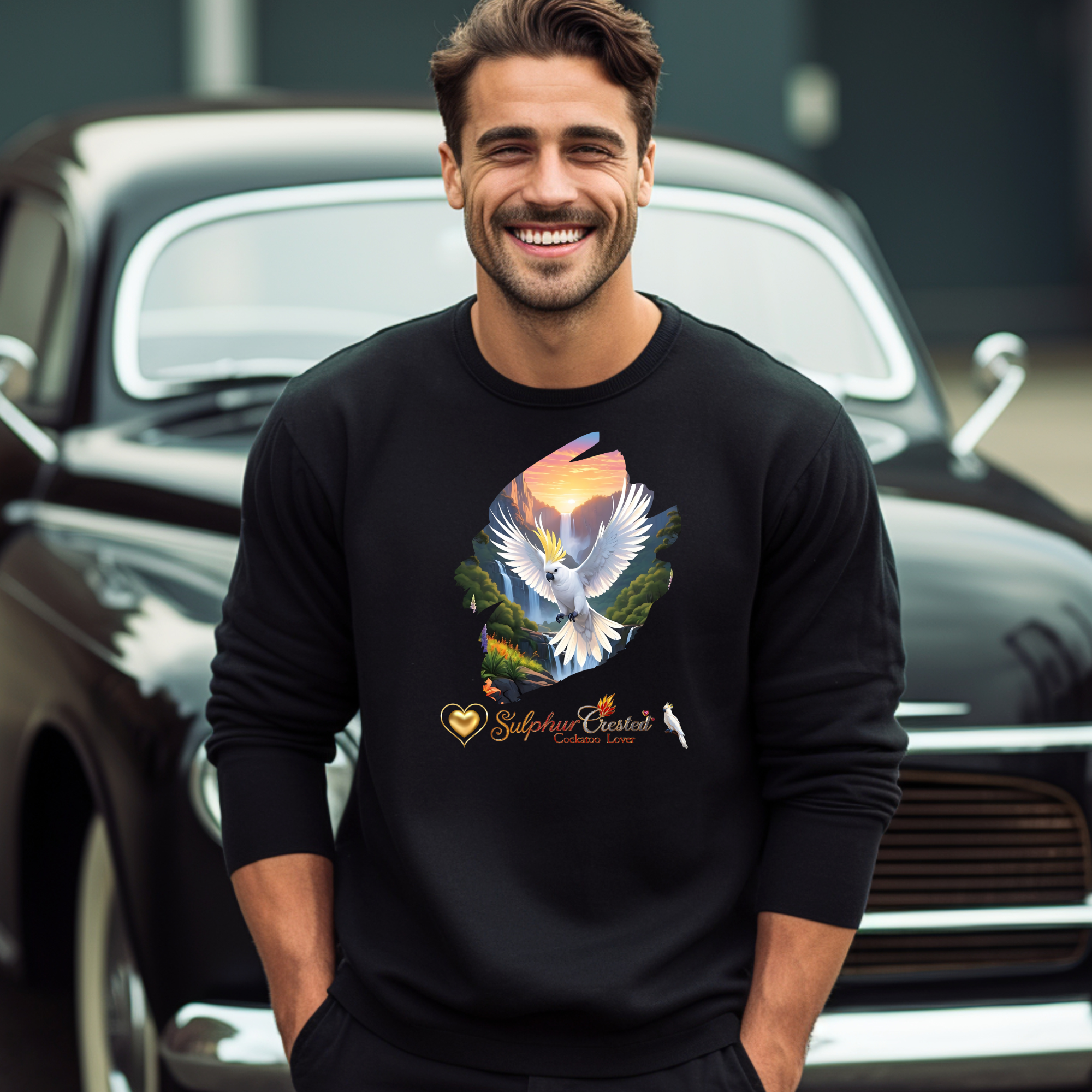 Sulphur-Crested Cockatoo Lover Sweatshirt